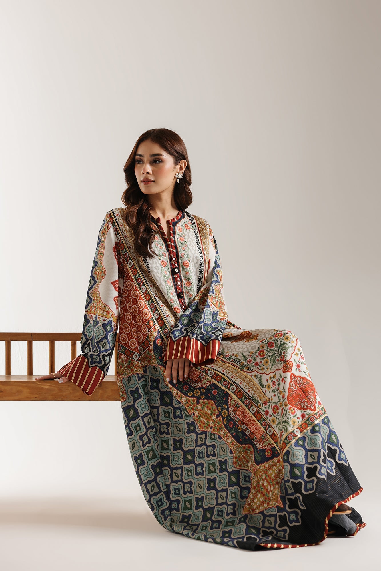 PRINTED DRESS (E3643/103/123)