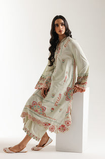 EMBROIDERED SUIT (E3689/103/721)