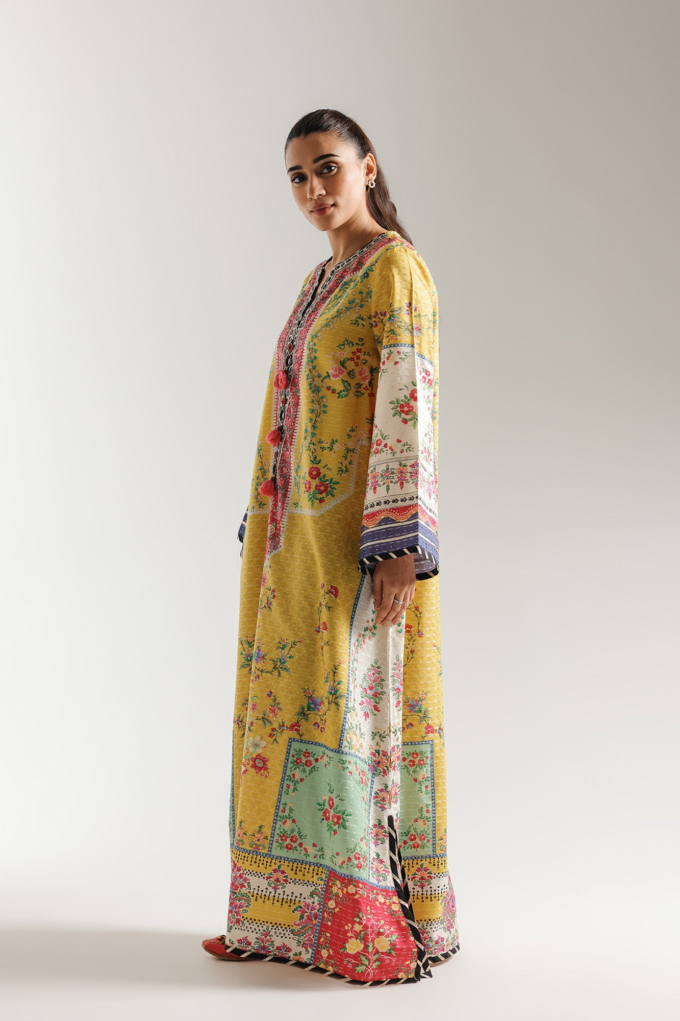 PRINTED KAFTAN (E4109/103/003)