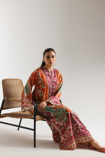 PRINTED KAFTAN (E4116/103/307)