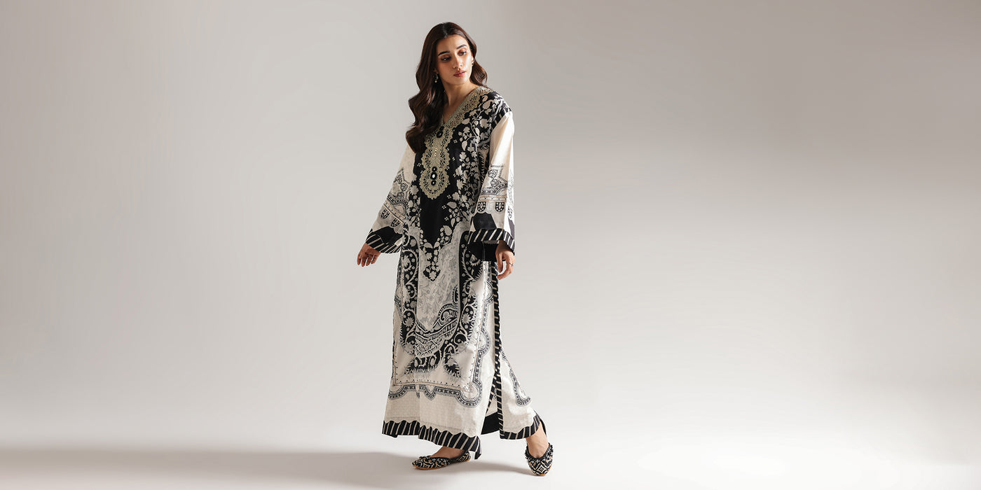 EMBROIDERED KAFTAN (E4203/103/902)