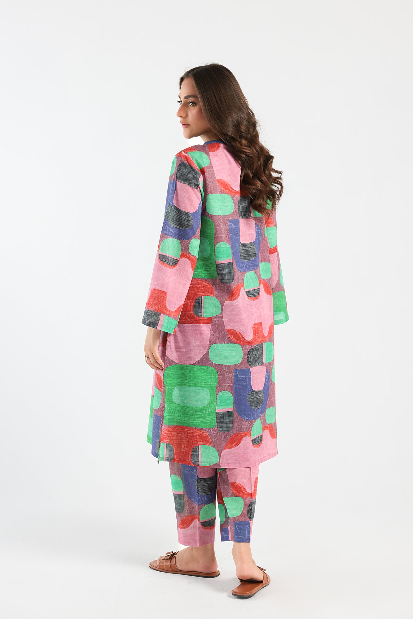 PRINTED SUIT  (E4420/102/412)