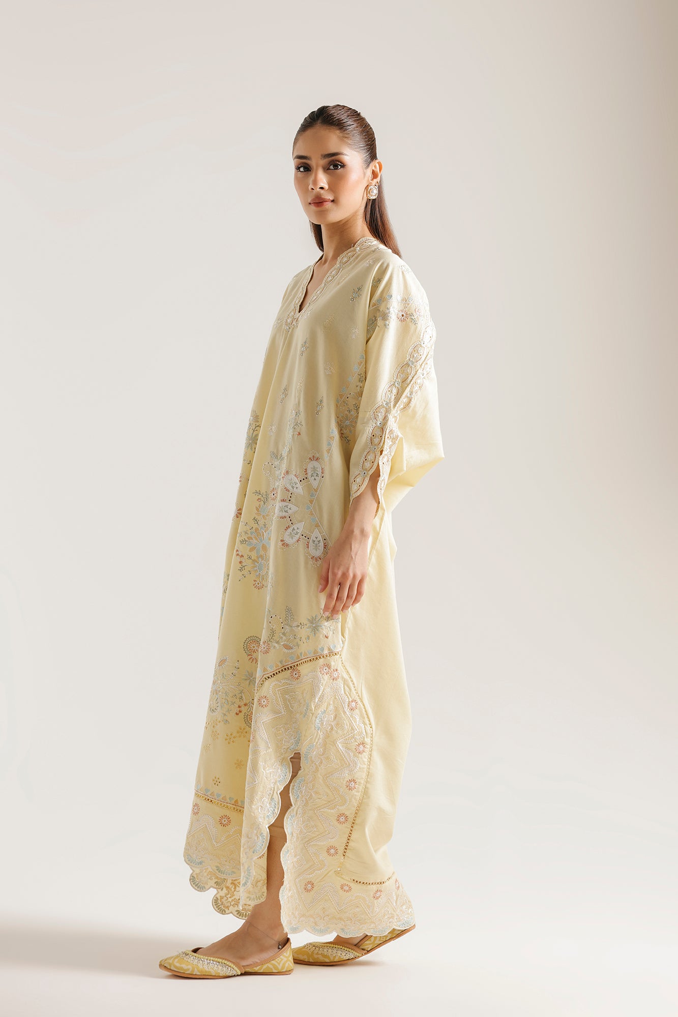 EMBROIDERED KAFTAN (E4501/103/112)