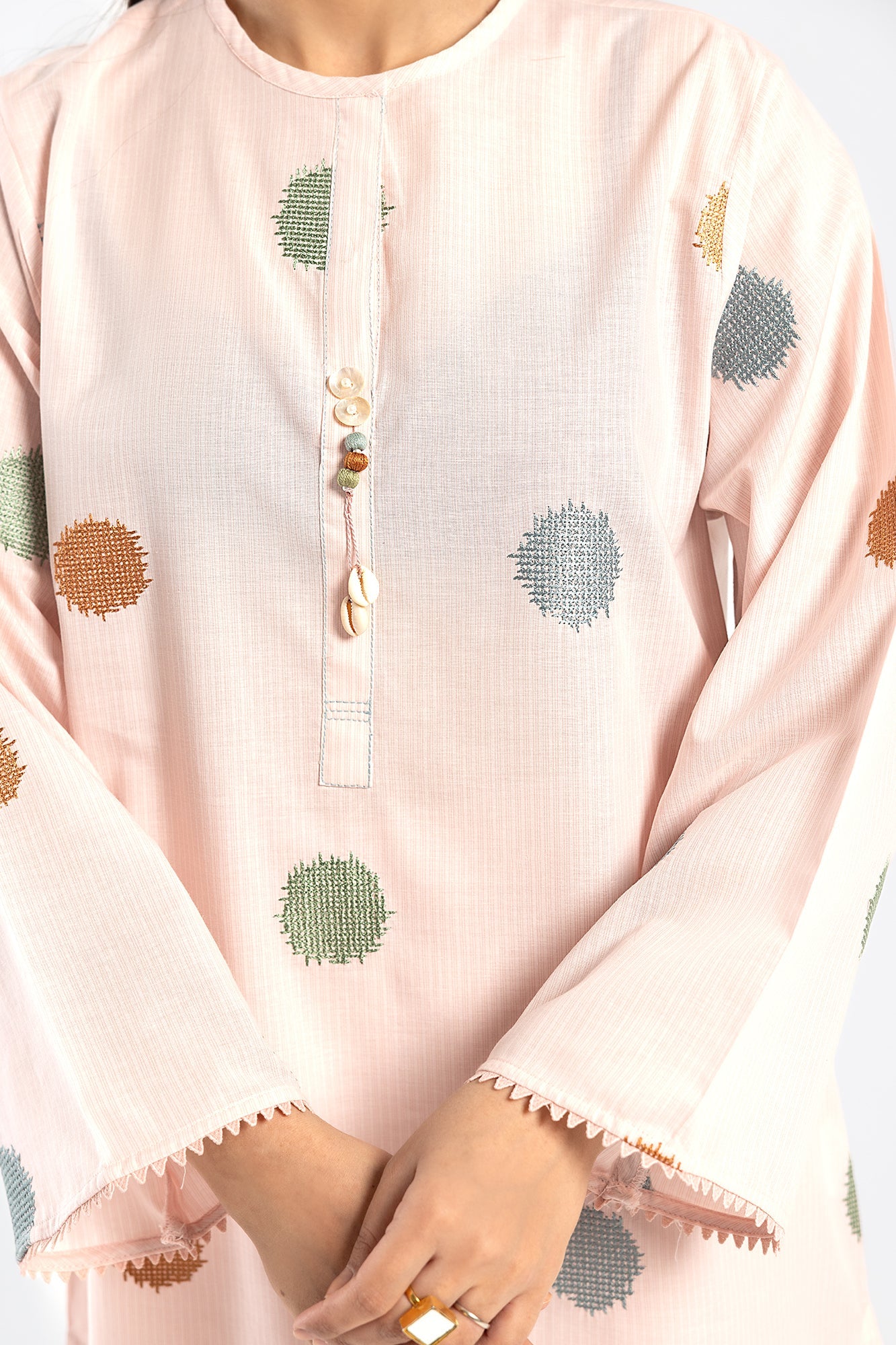 EMBROIDERED SUIT (E4515/102/329)