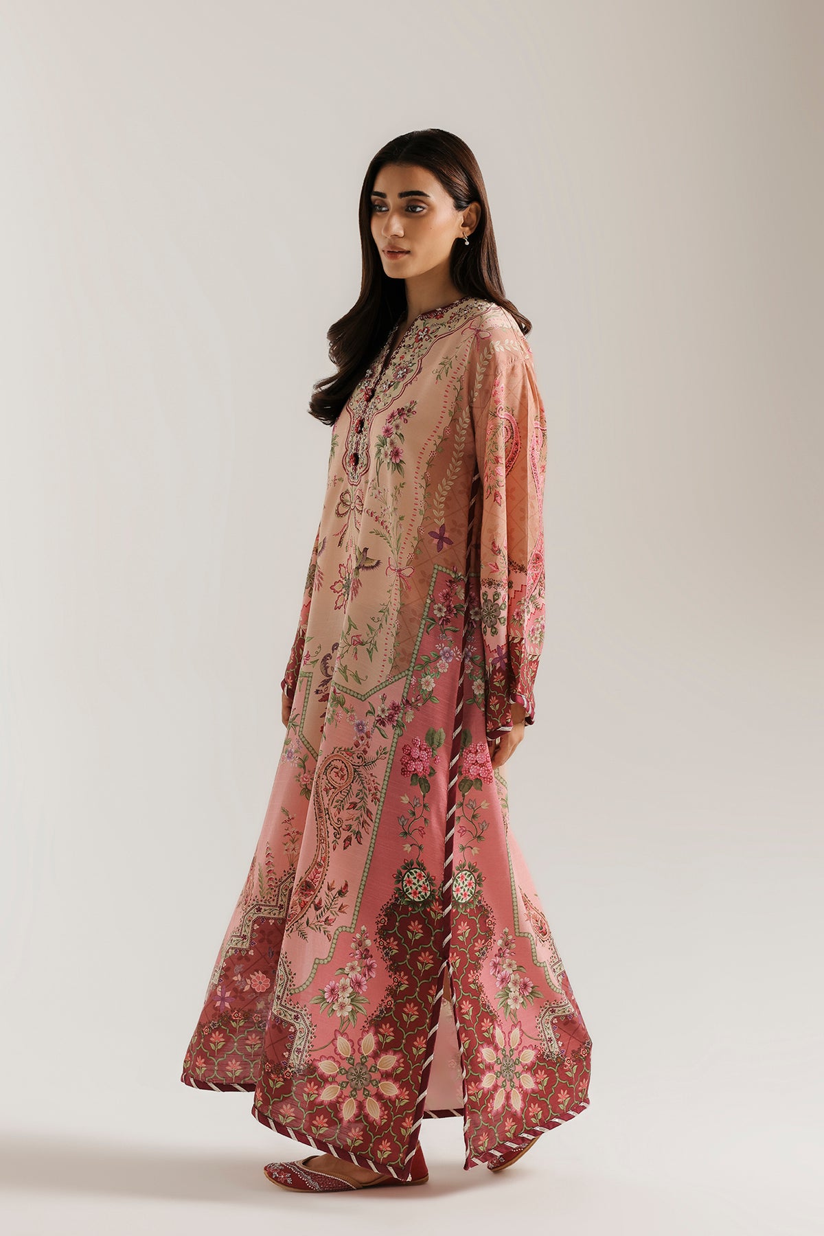 EMBROIDERED KAFTAN (E4725-103-214)