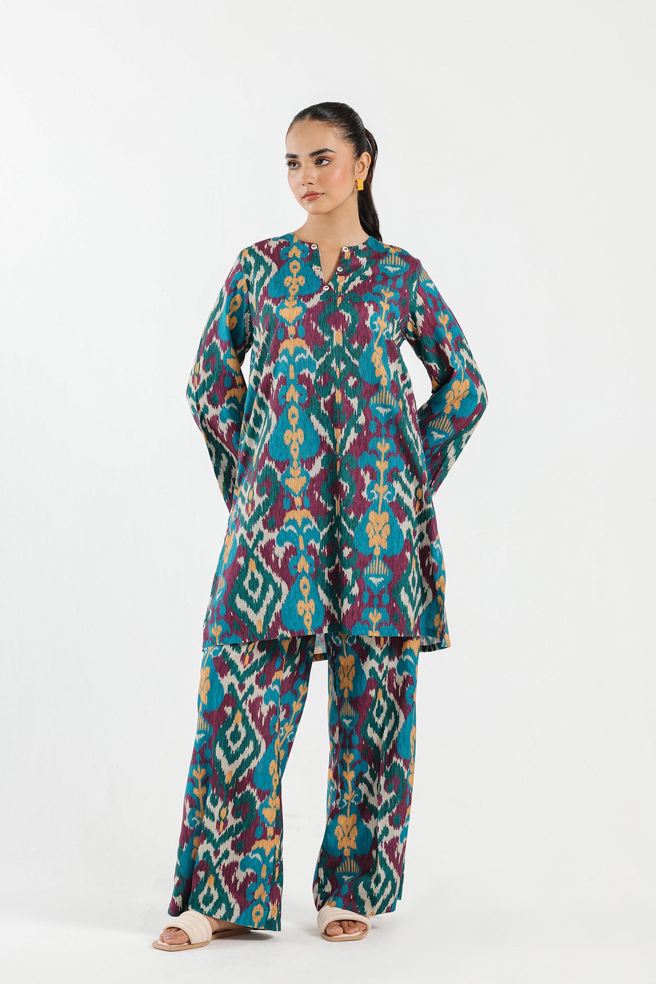 PRINTED SUIT  (E5169/102/711)