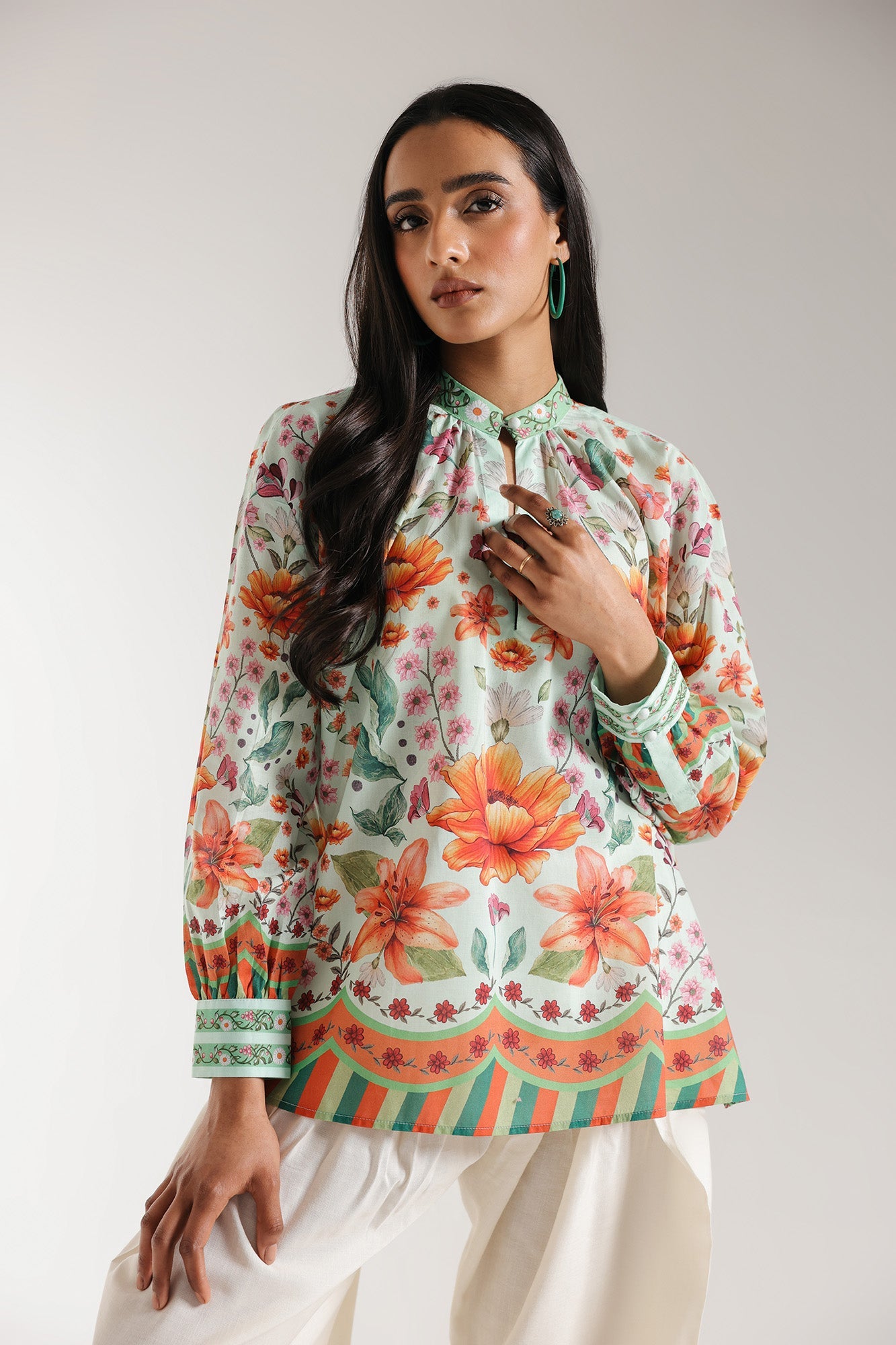 PRINTED KURTI (E5819/102/130)