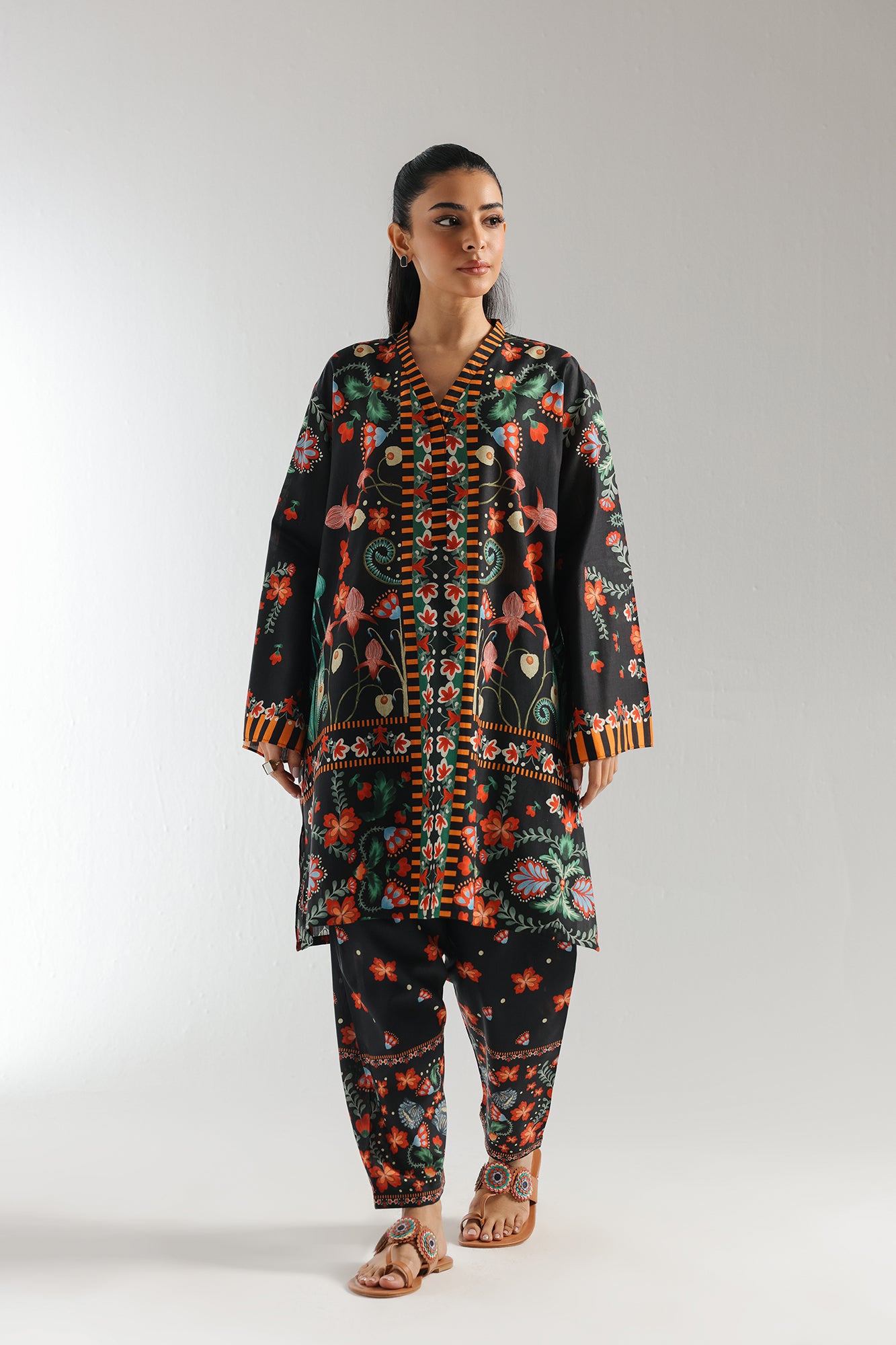 PRINTED SUIT (E5966/102/902)