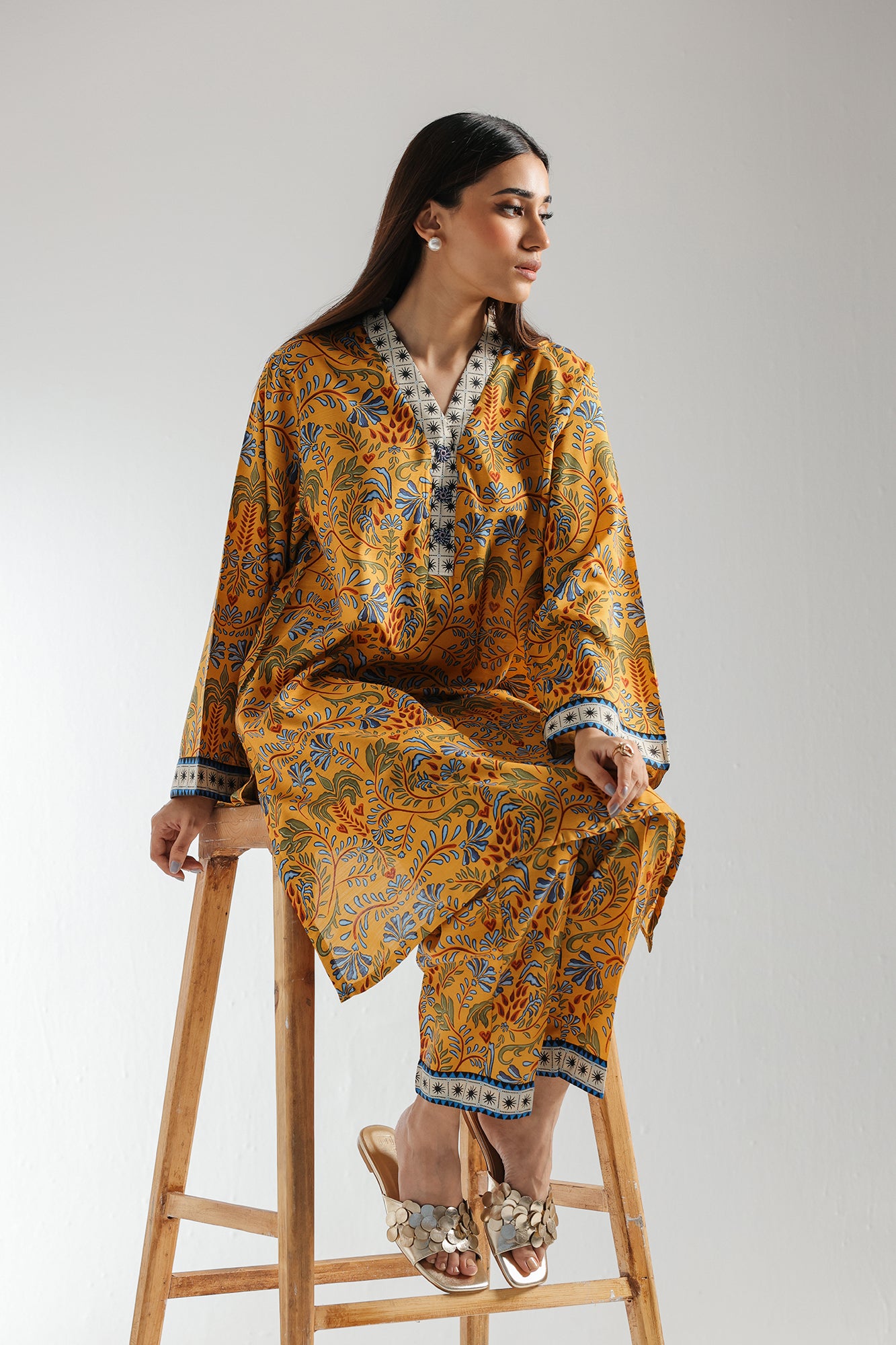 PRINTED SUIT (E5967/102/105)