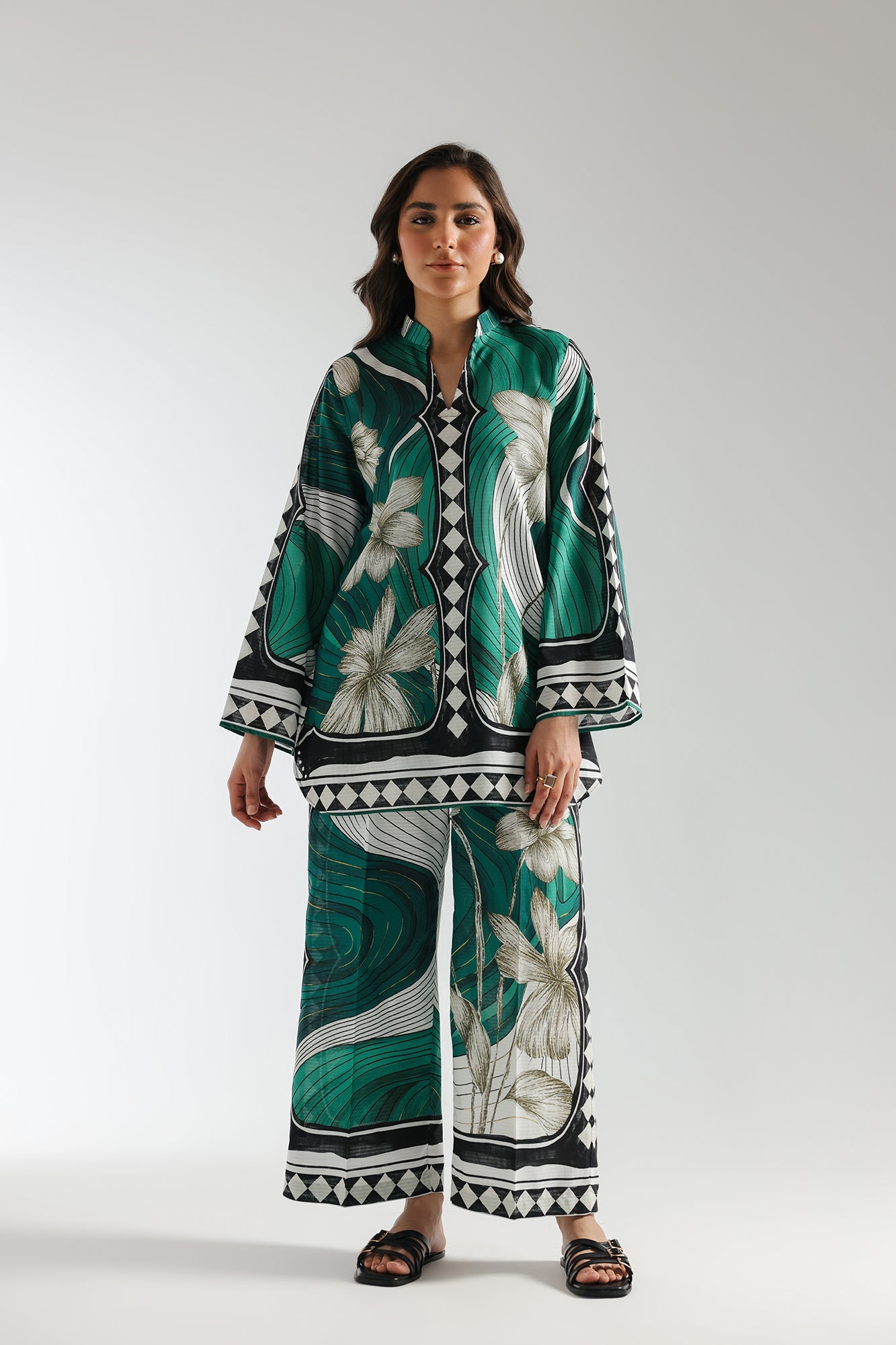 PRINTED SUIT (E5981/102/707)