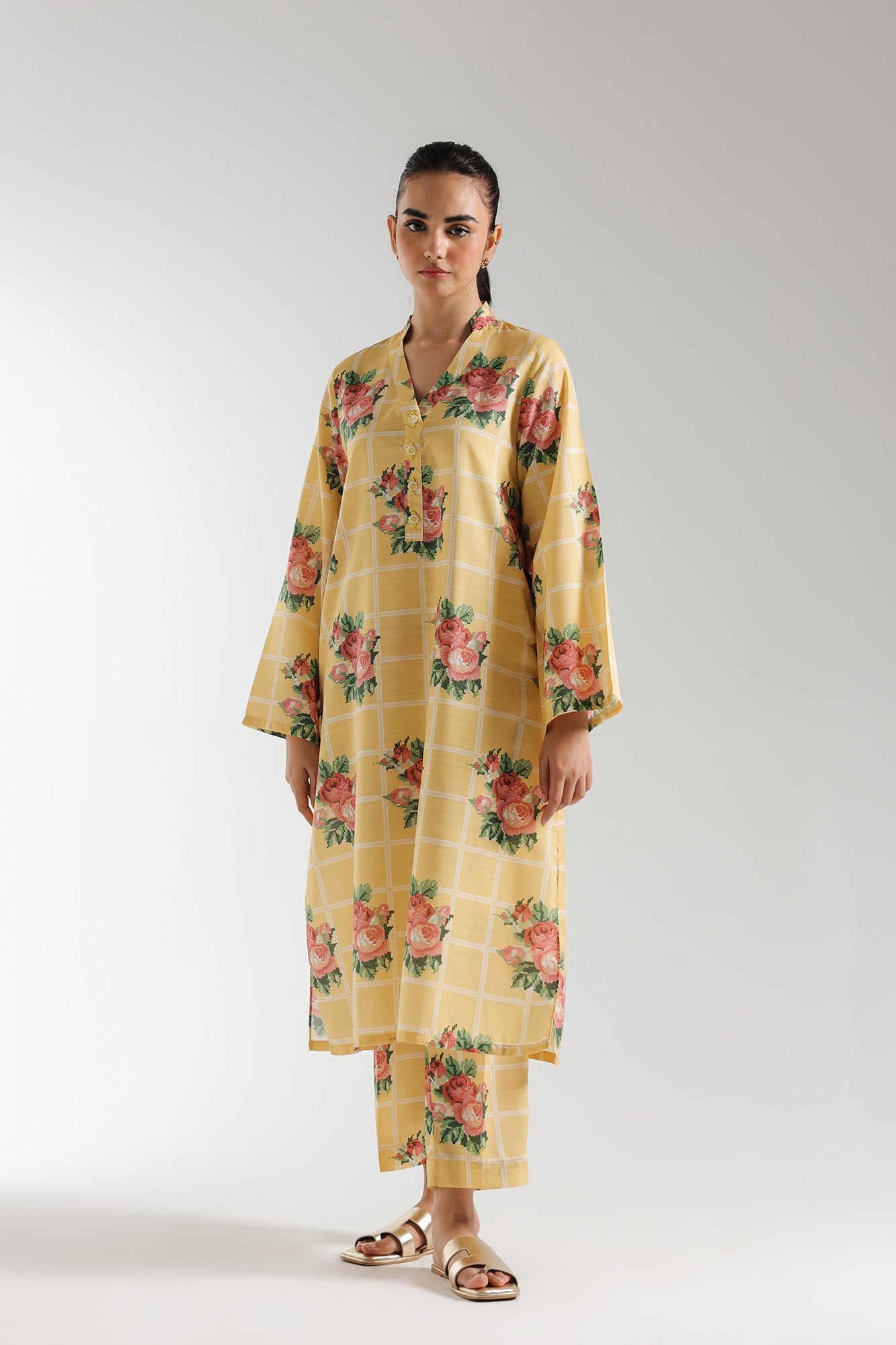 PRINTED SUIT (E5987/102/105)