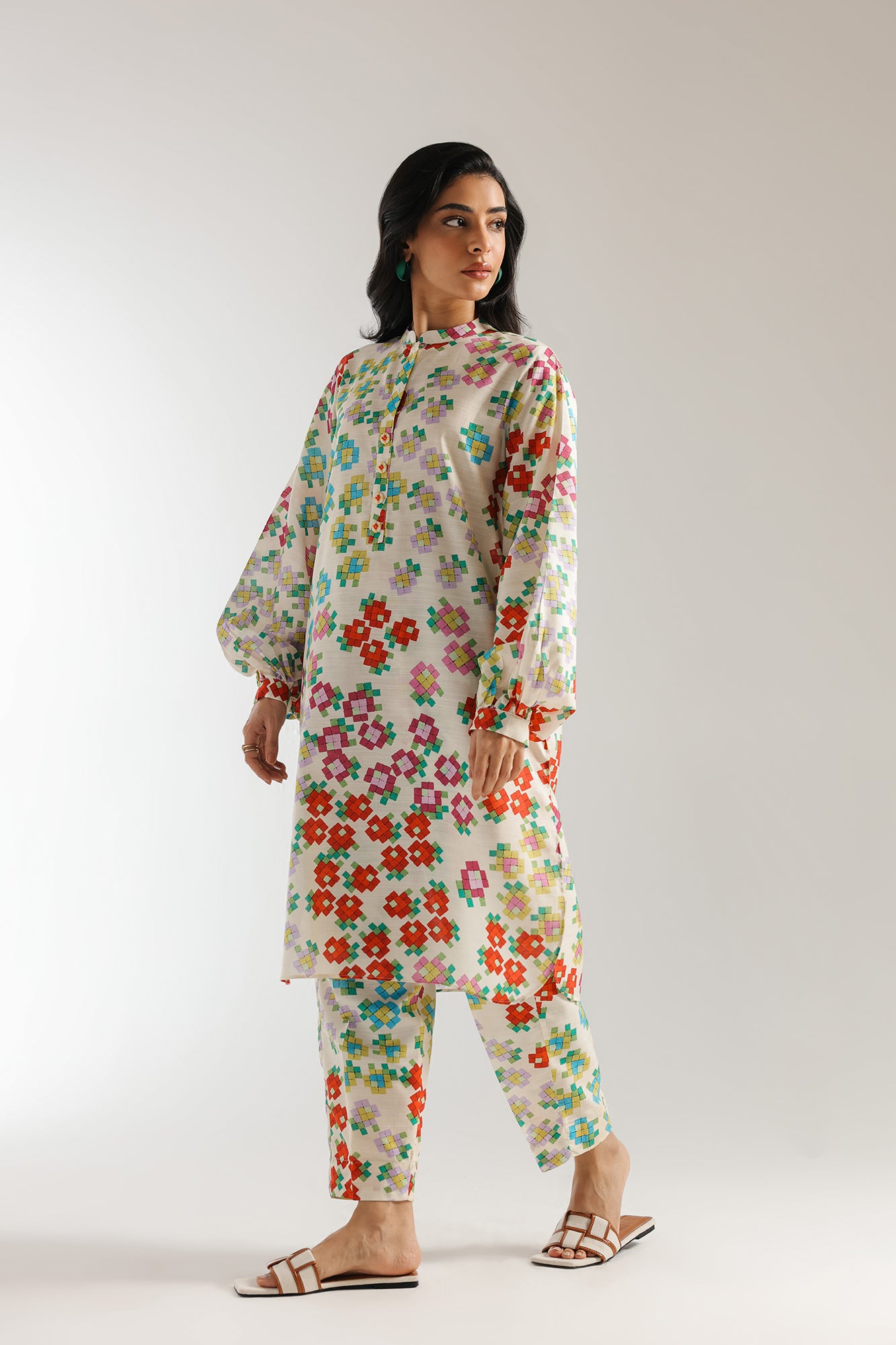 PRINTED SUIT (E5990/102/002)