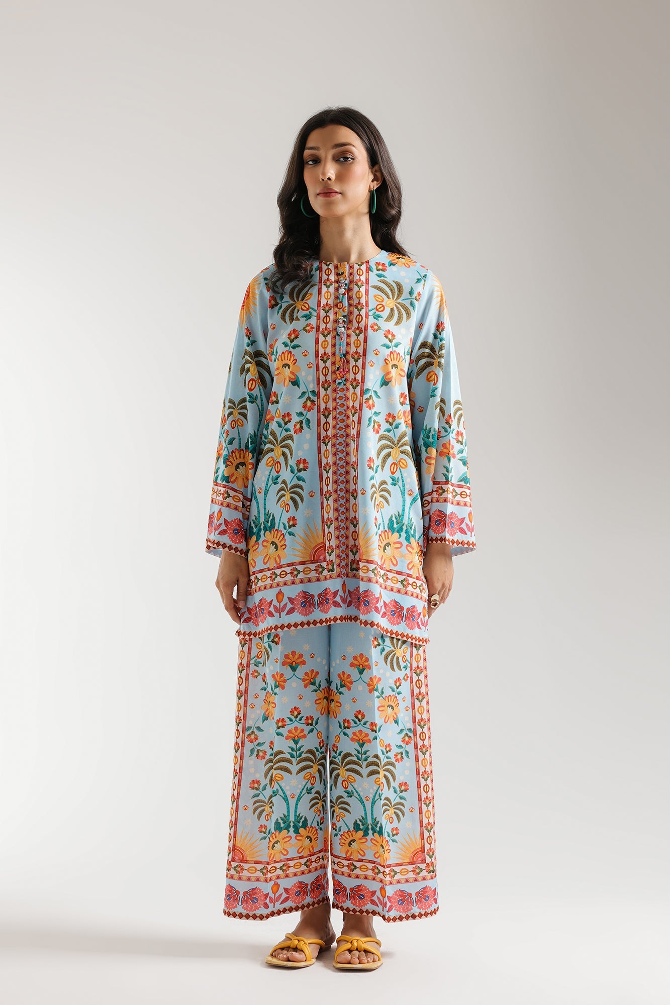 PRINTED SUIT (E6010/102/616)