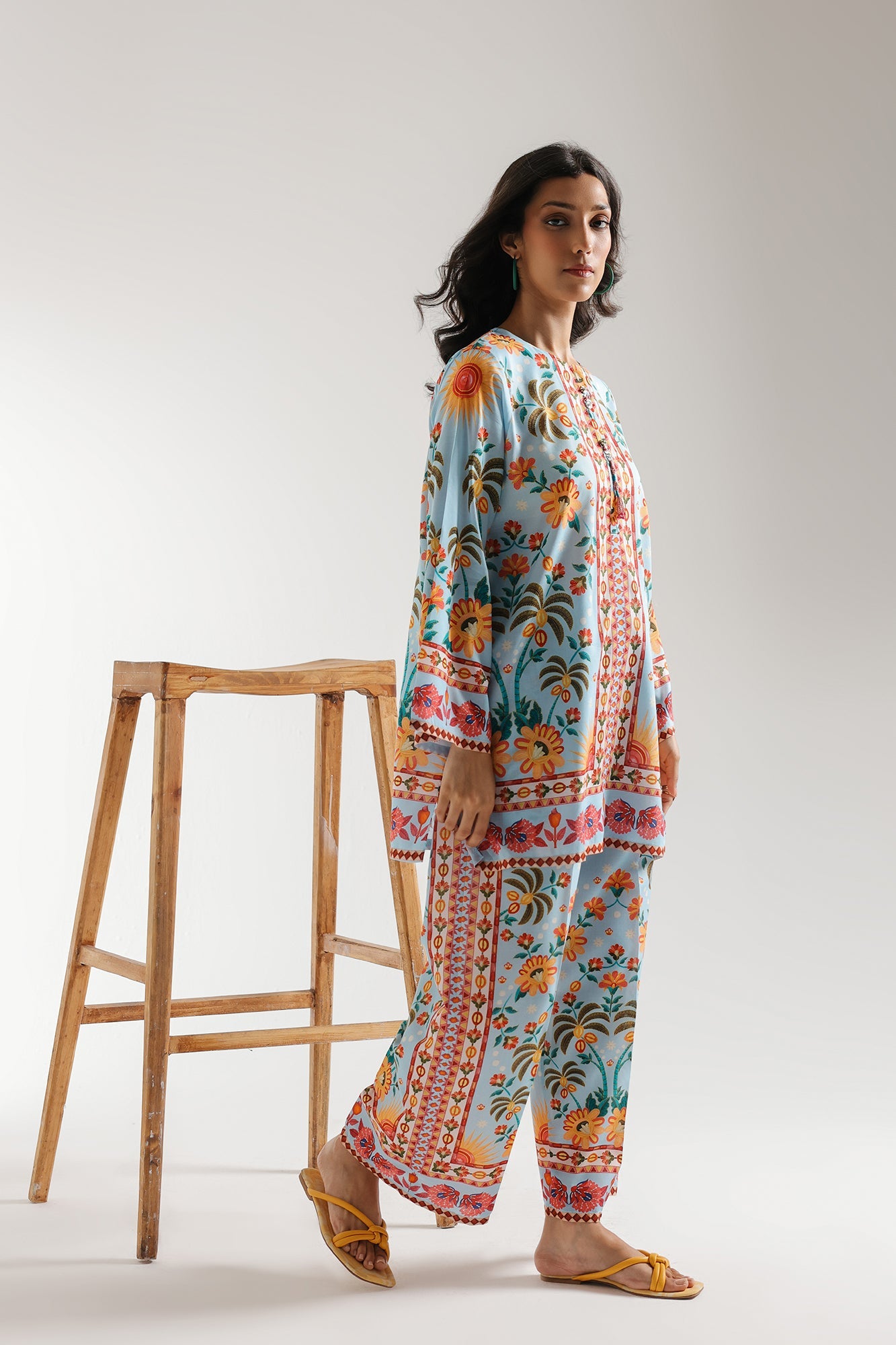 PRINTED SUIT (E6010/102/616)