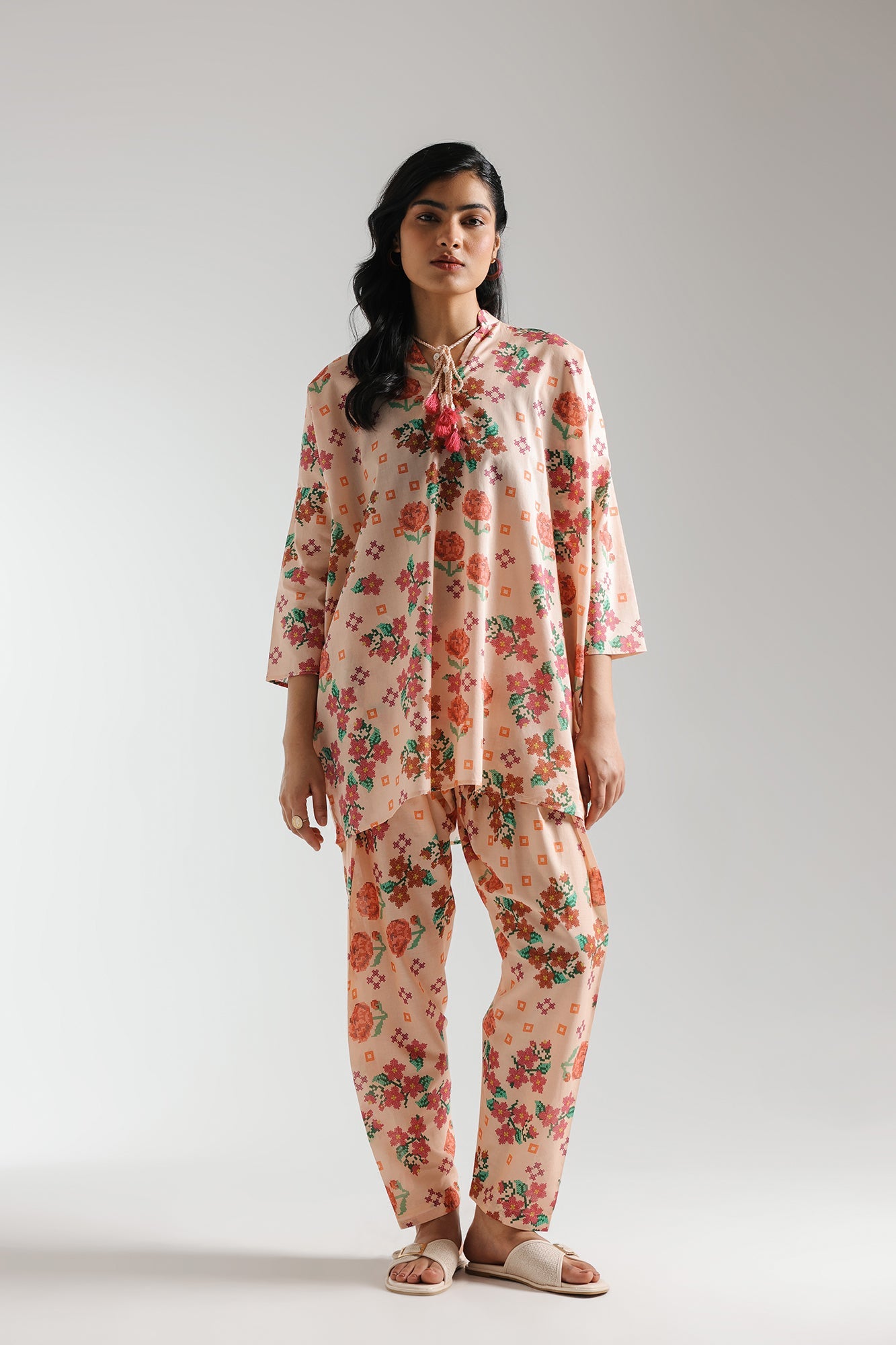 PRINTED SUIT (E6030/102/327)