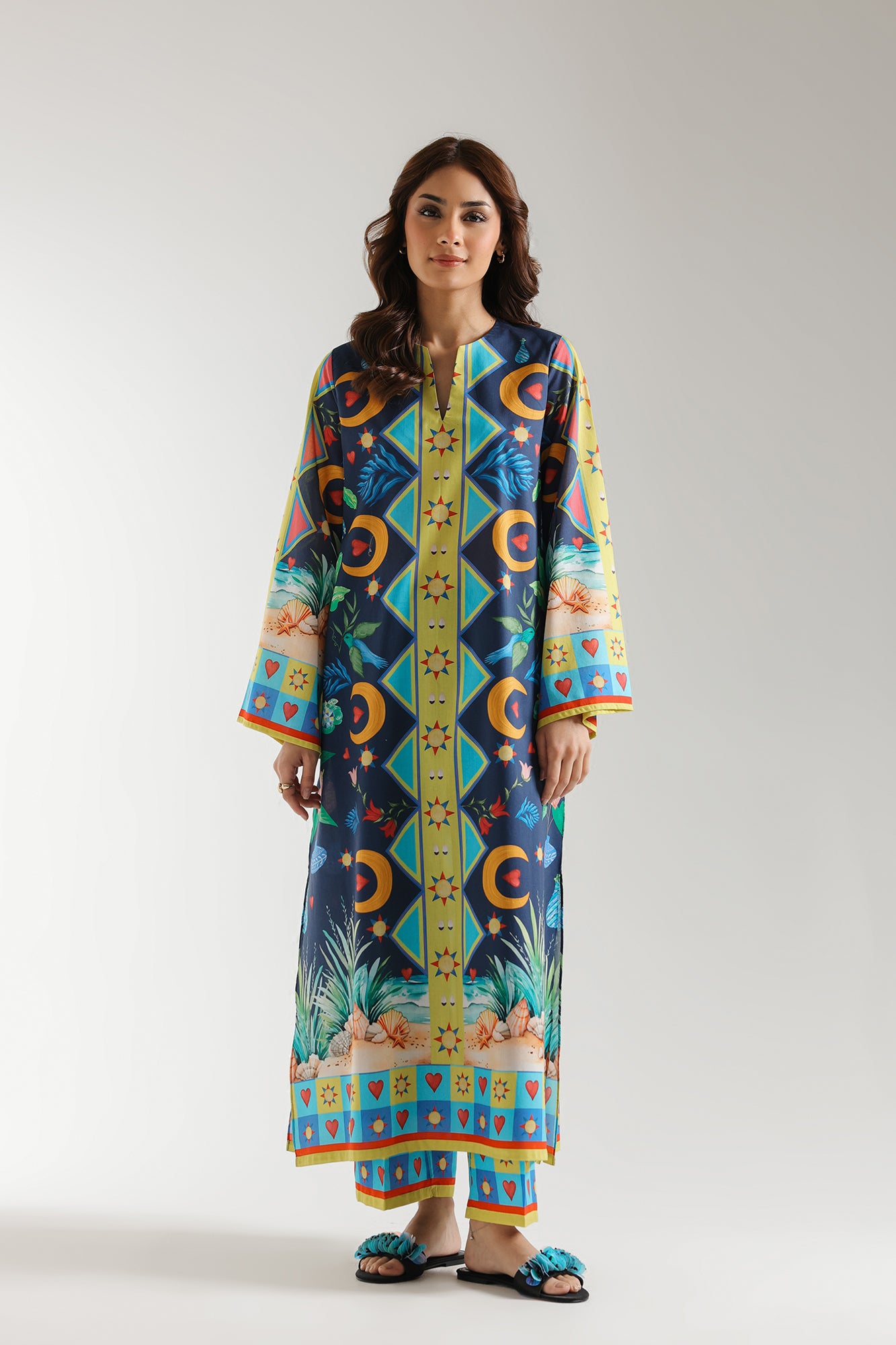 PRINTED SUIT (E6055/102/619)