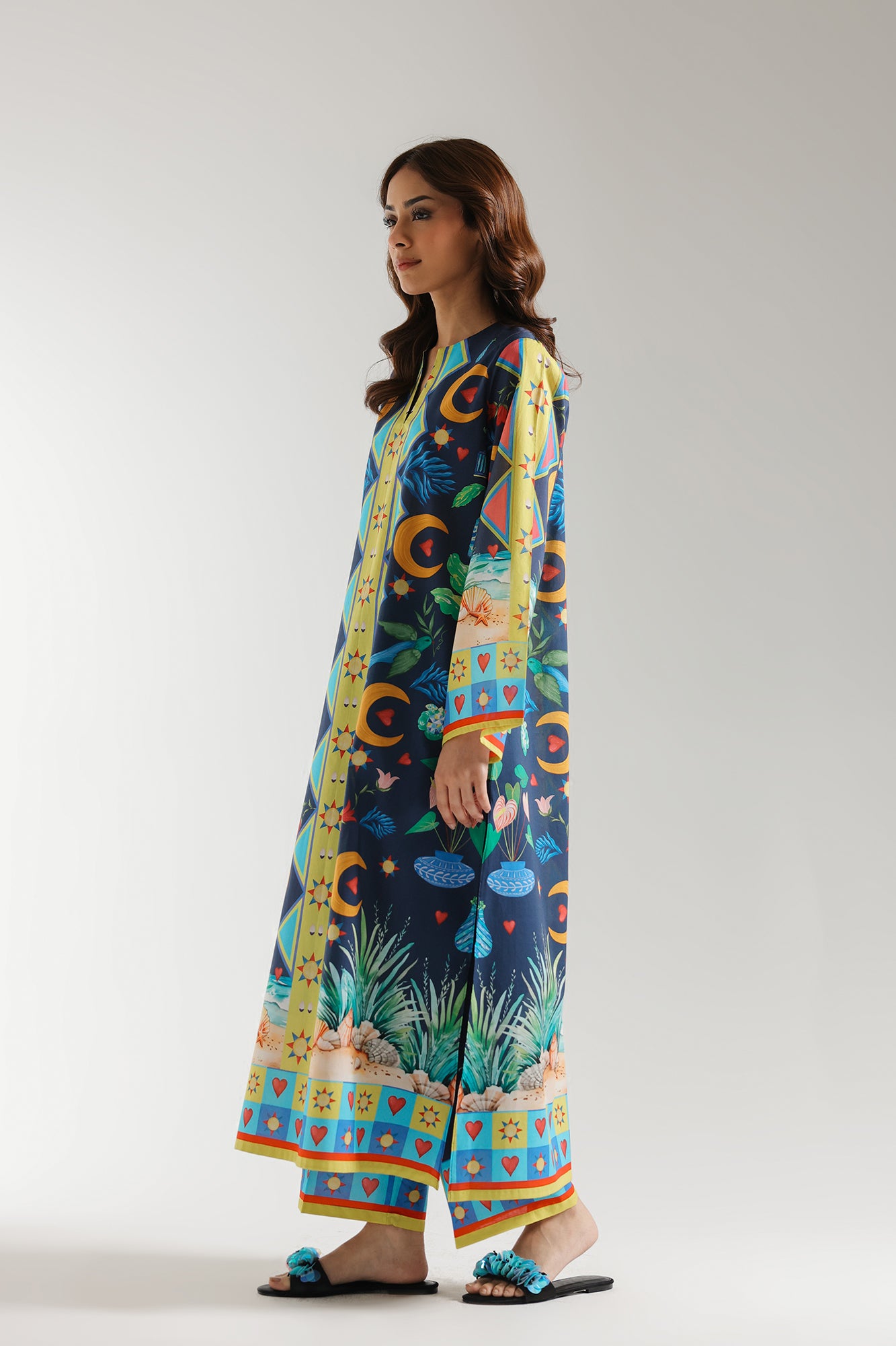 PRINTED SUIT (E6055/102/619)