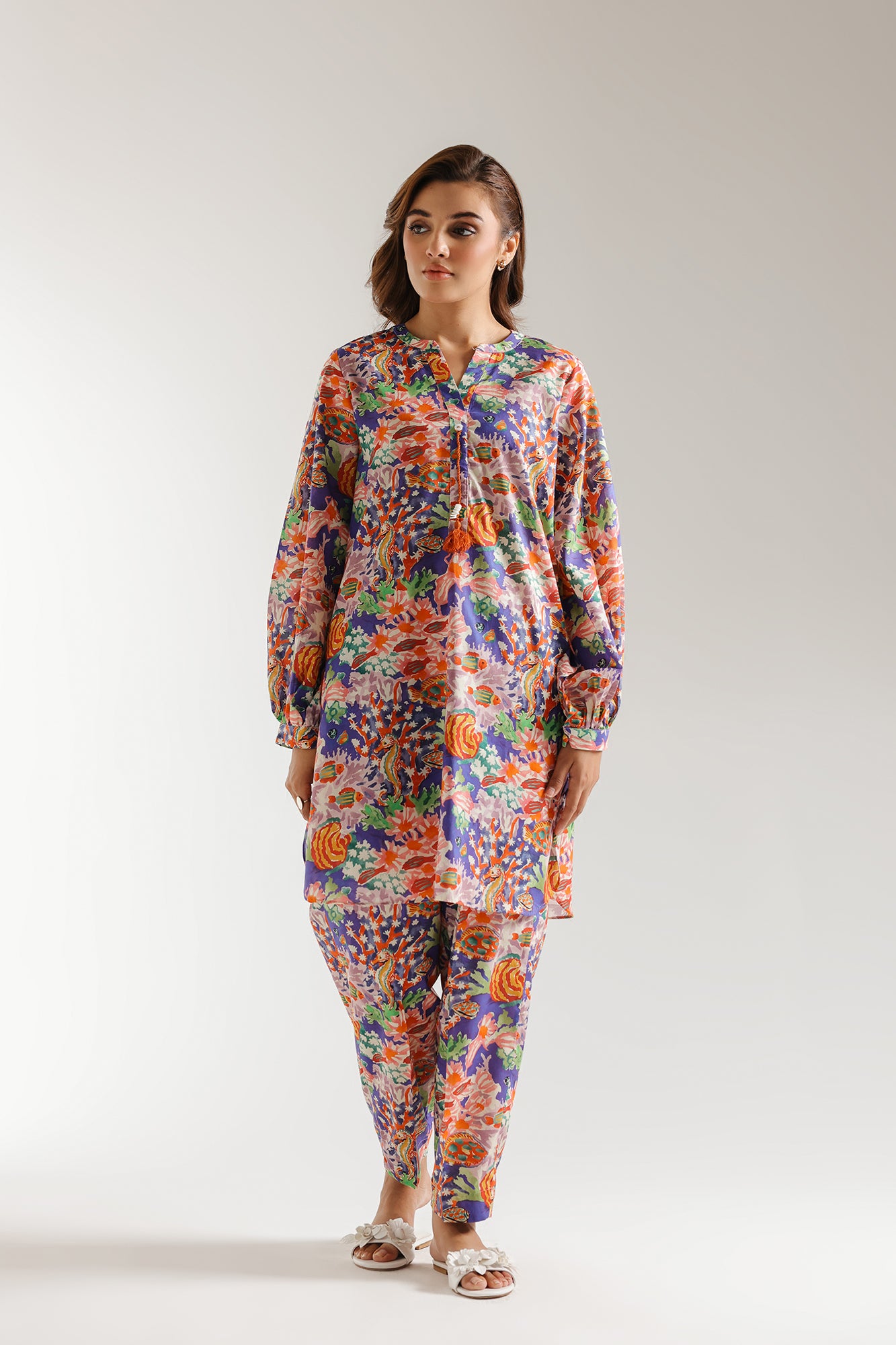 PRINTED SUIT (E6063/102/626)