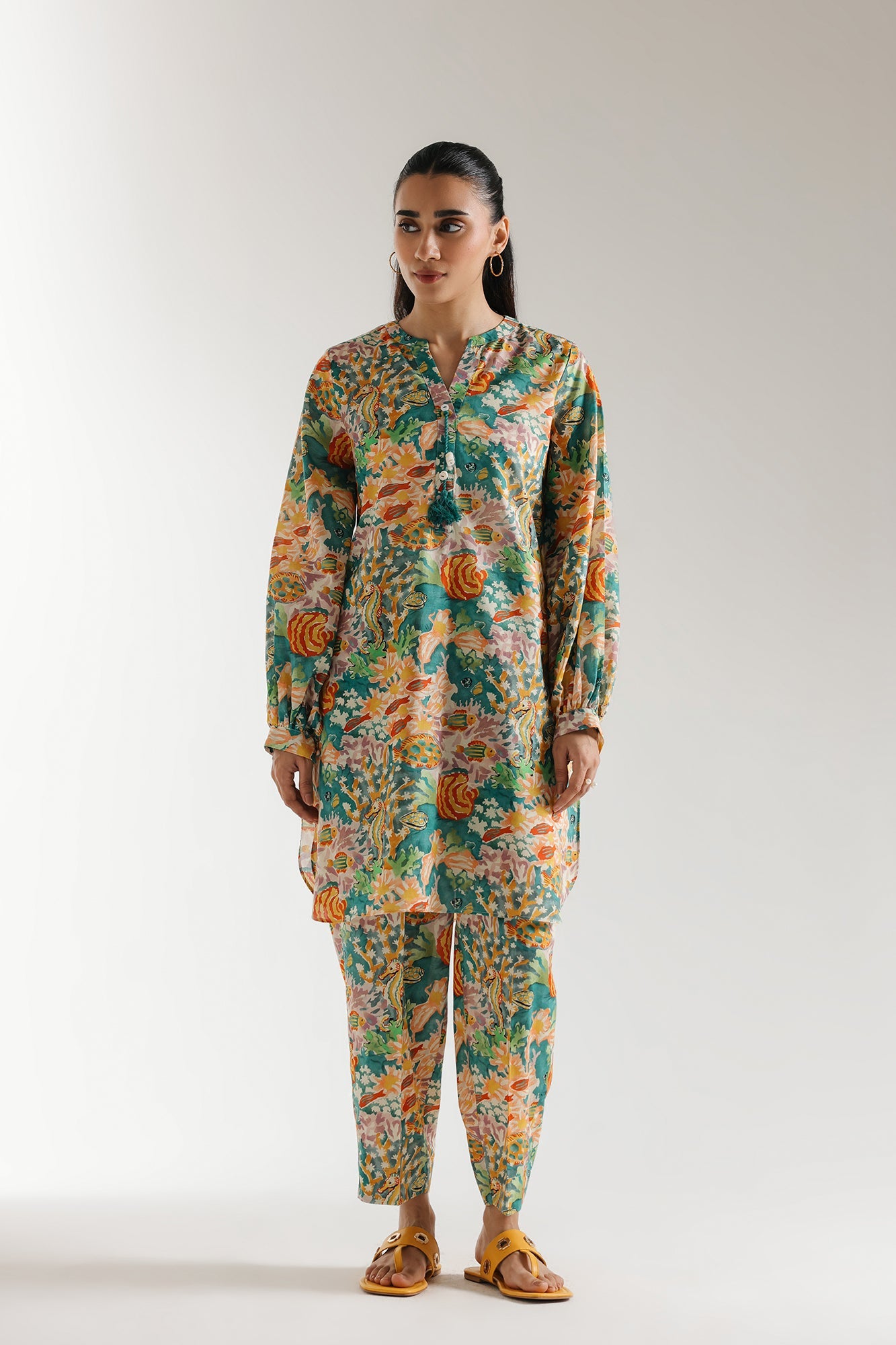 PRINTED SUIT (E6063/102/718)