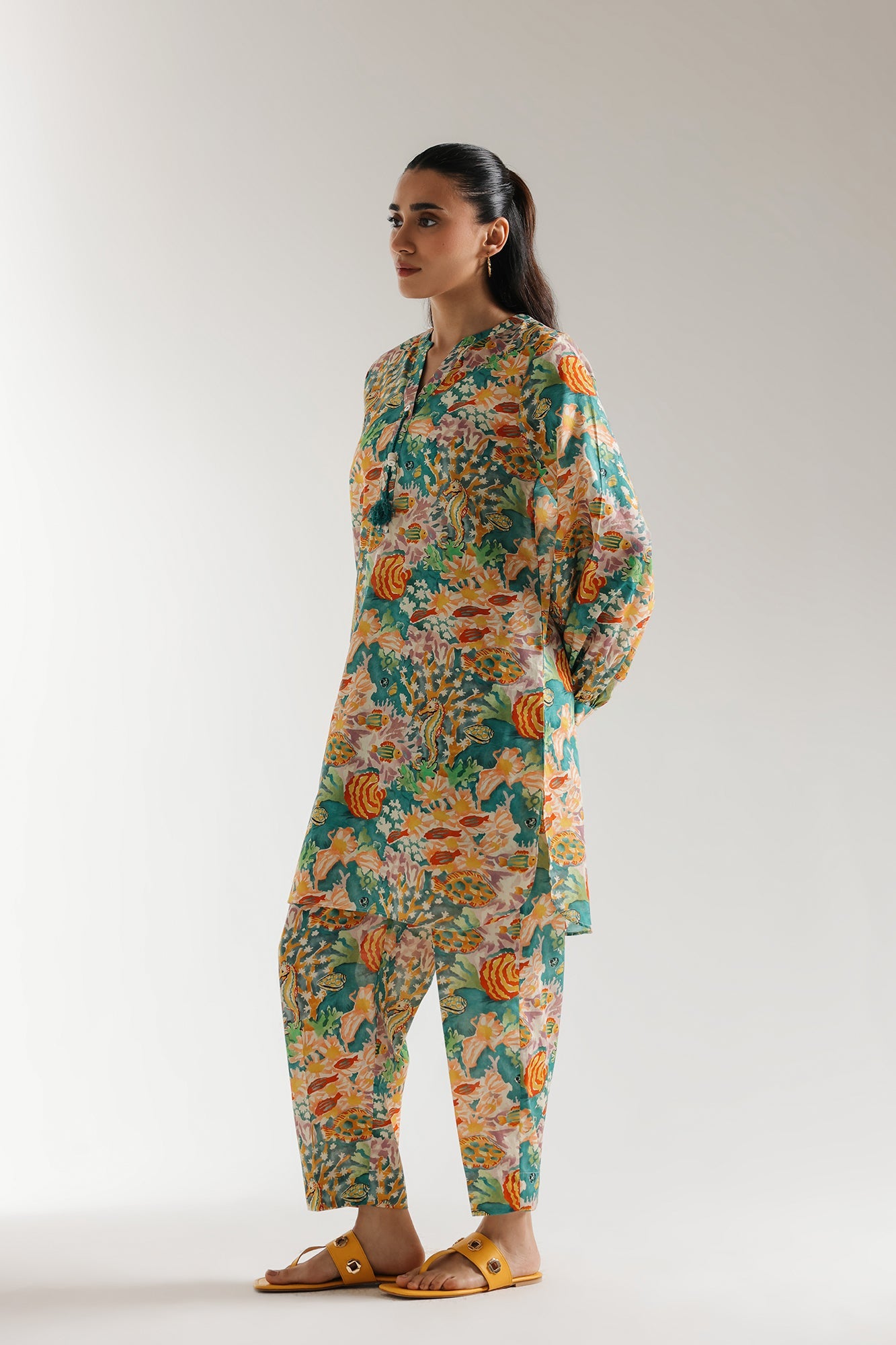 PRINTED SUIT (E6063/102/718)