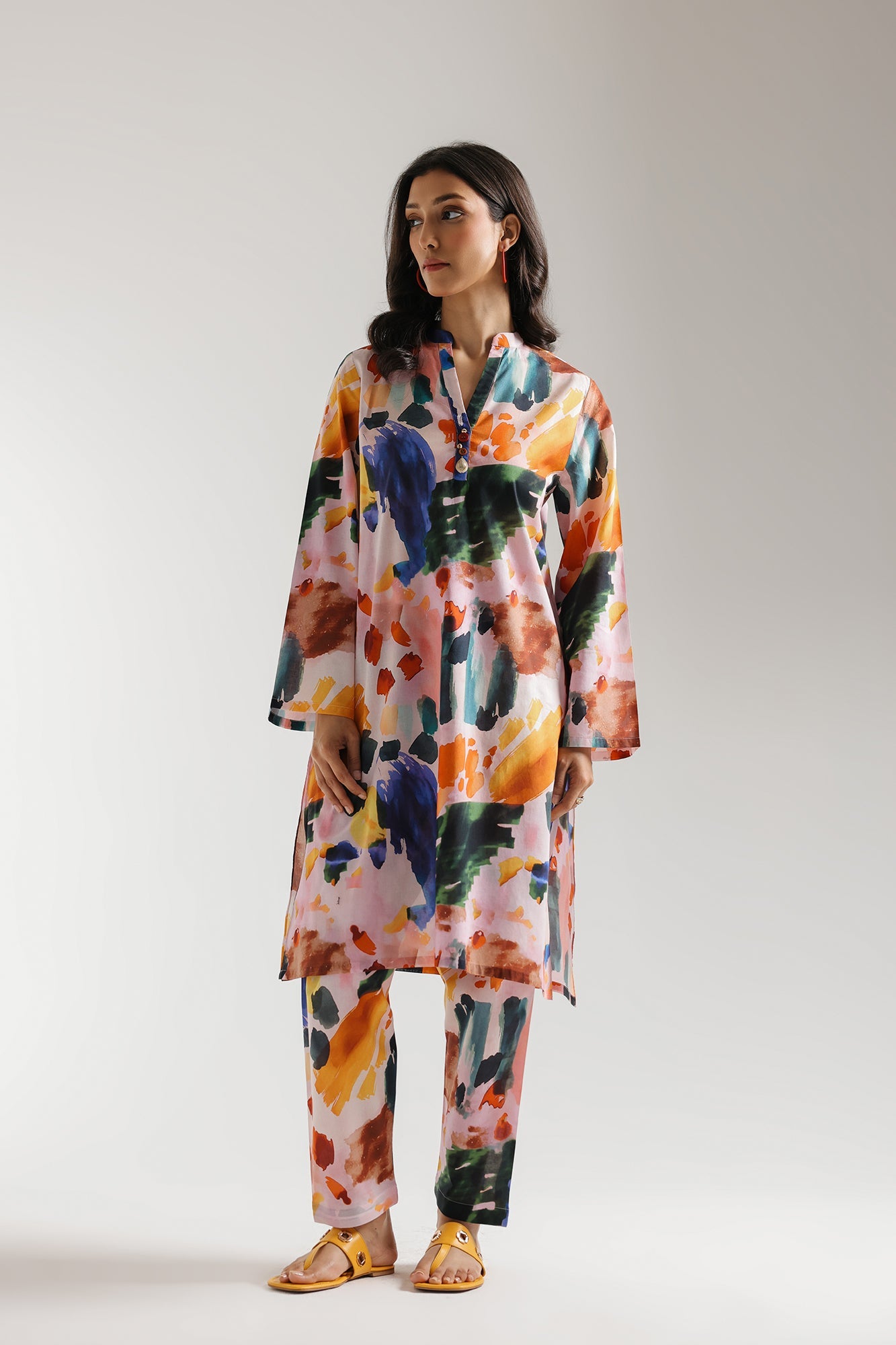 PRINTED SUIT (E6073/102/401)