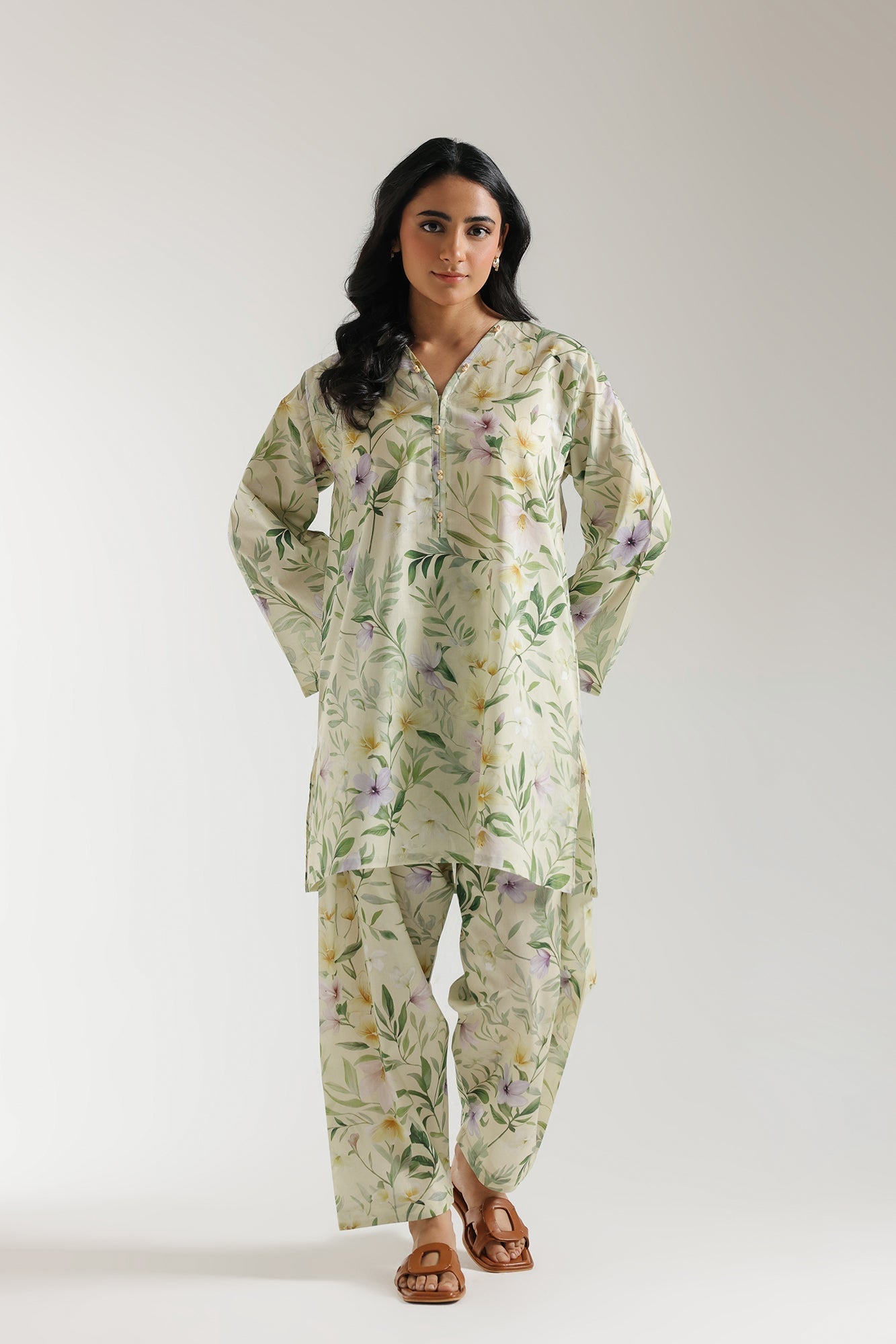 PRINTED SUIT (E102/110/6079)