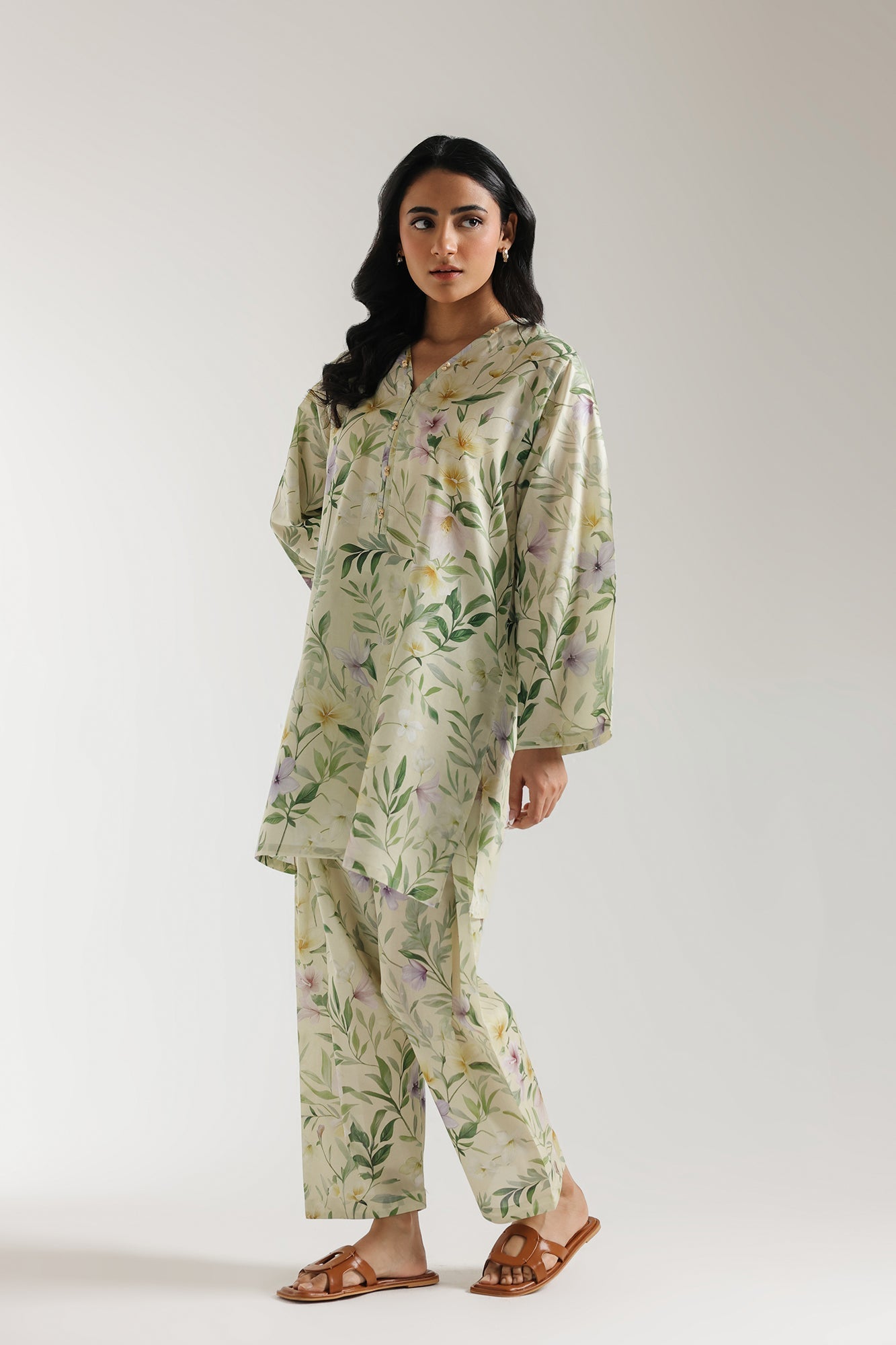 PRINTED SUIT (E102/110/6079)