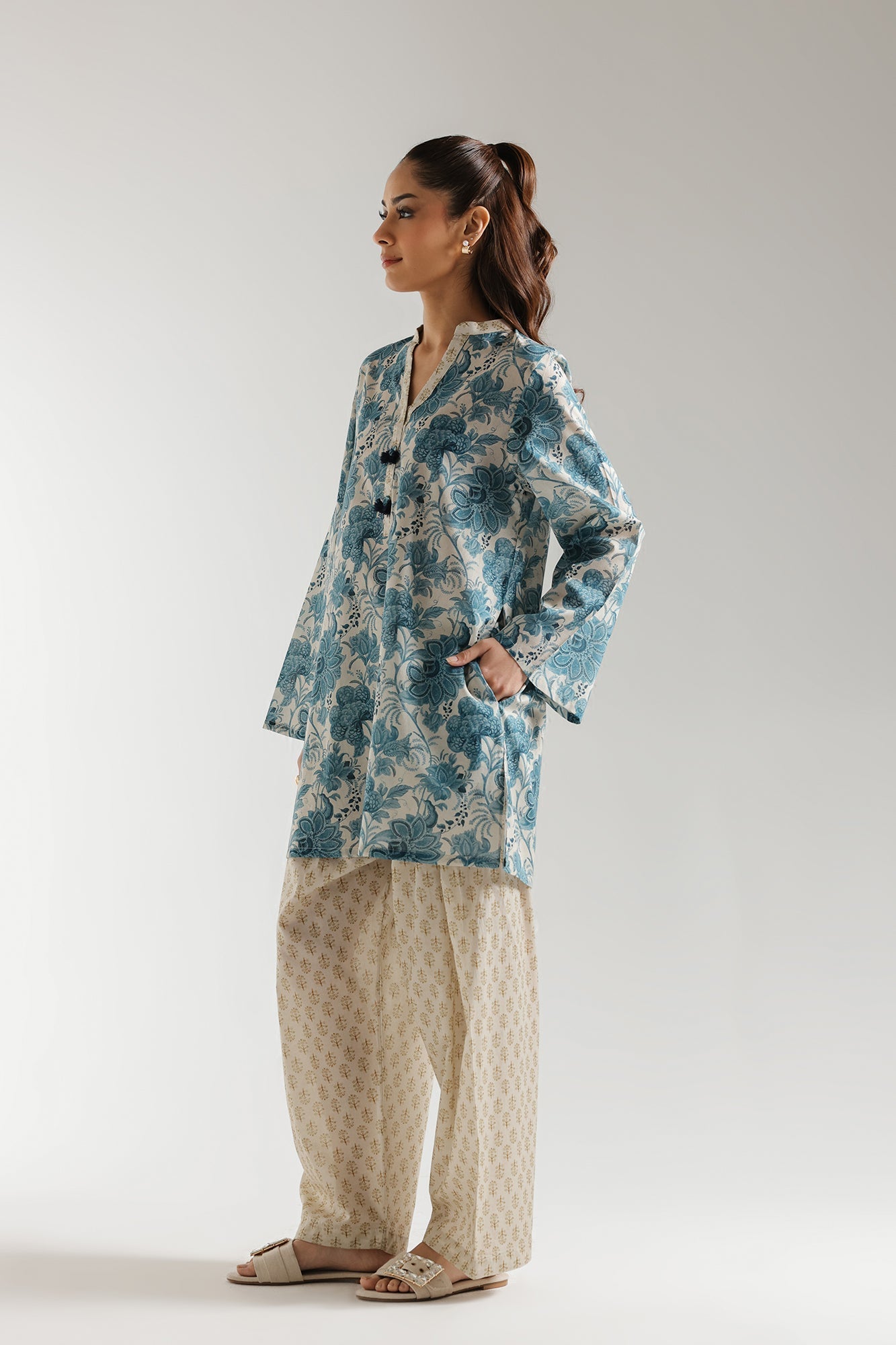 PRINTED SUIT (E102/006/6085)