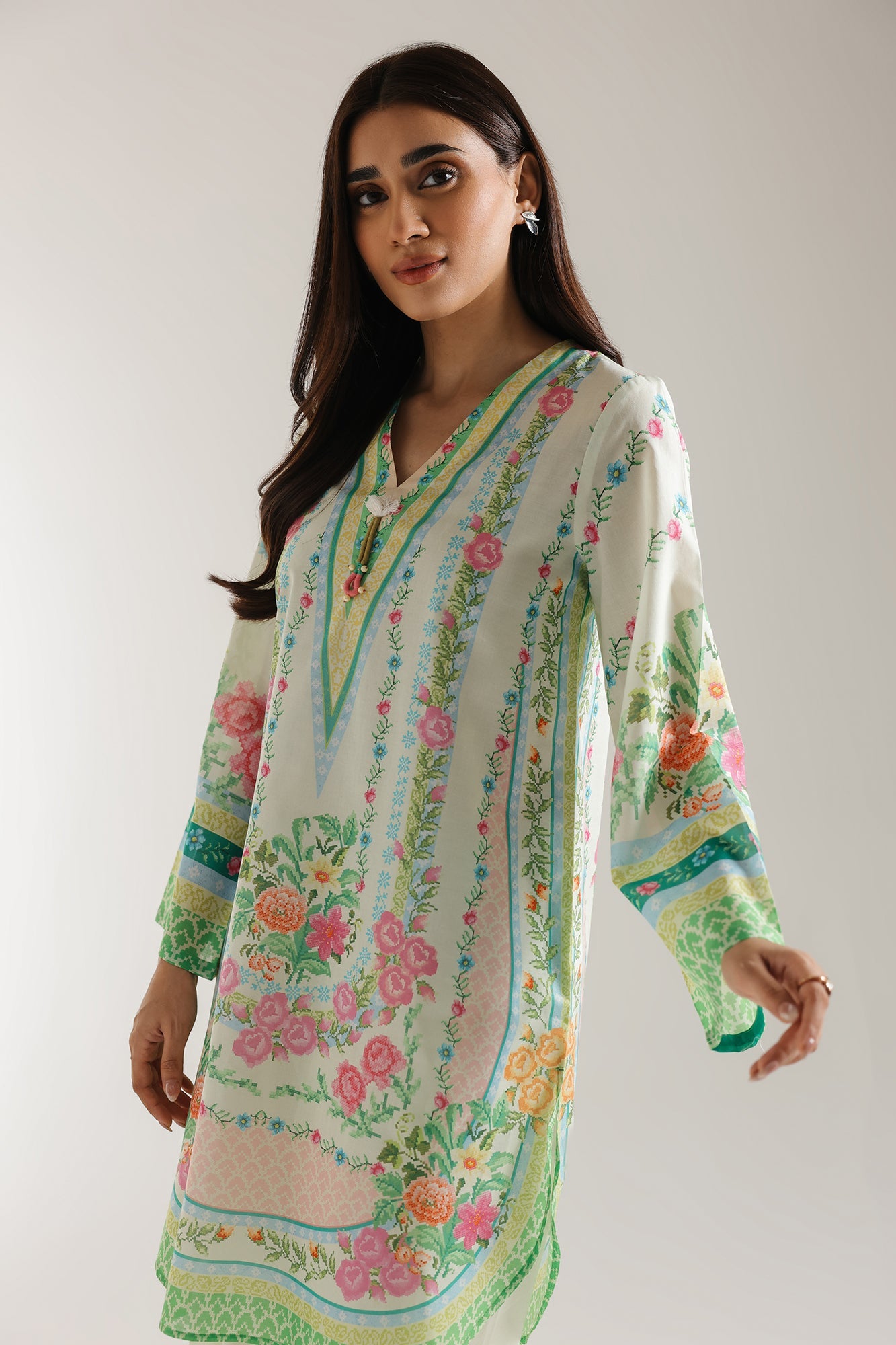 PRINTED SUIT (E102/115/6119)