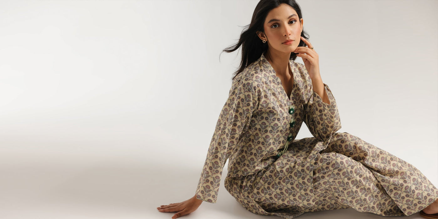 PRINTED SUIT (E6217/102/112)