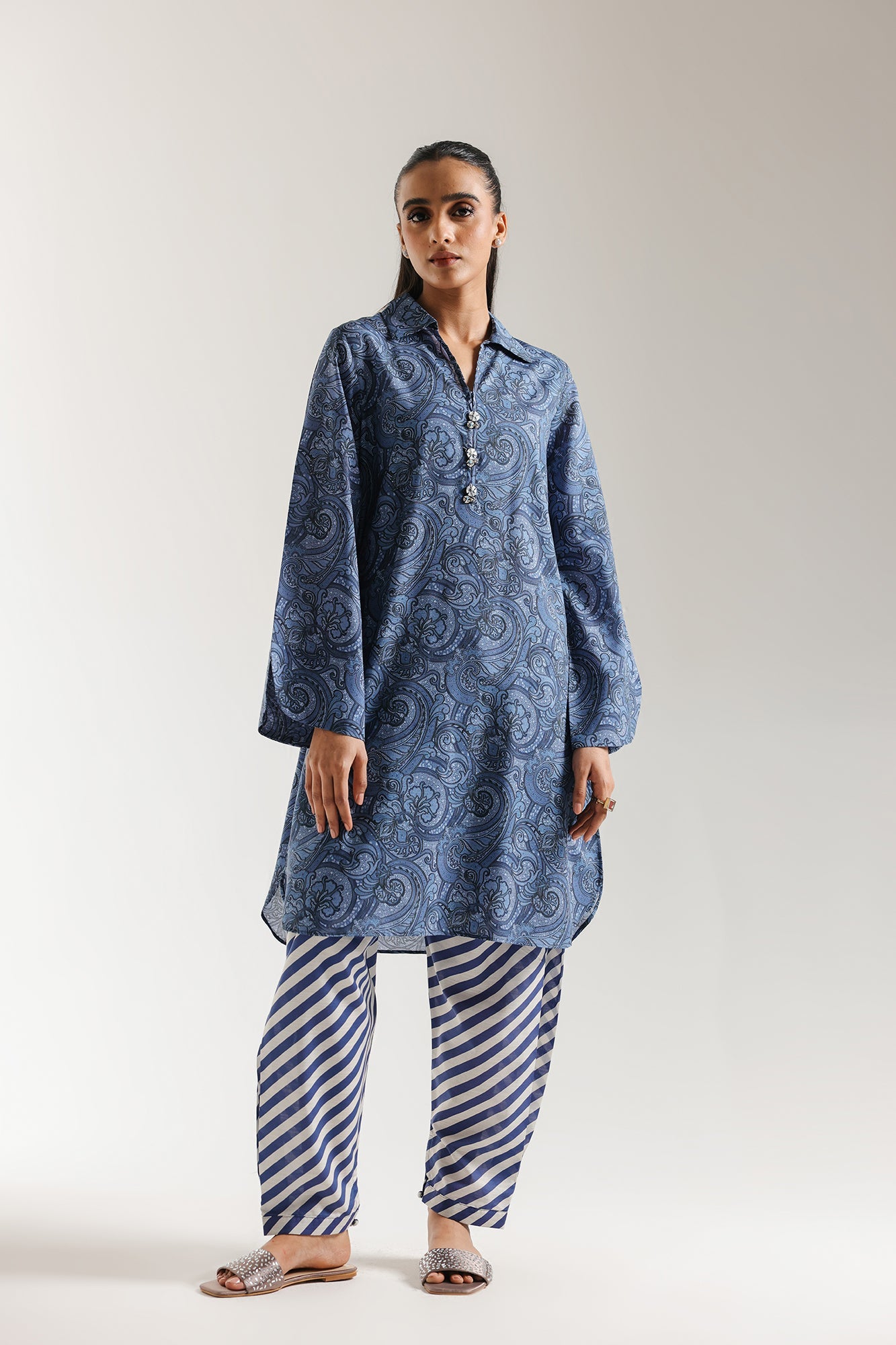 PRINTED SUIT (E6686/102/624)