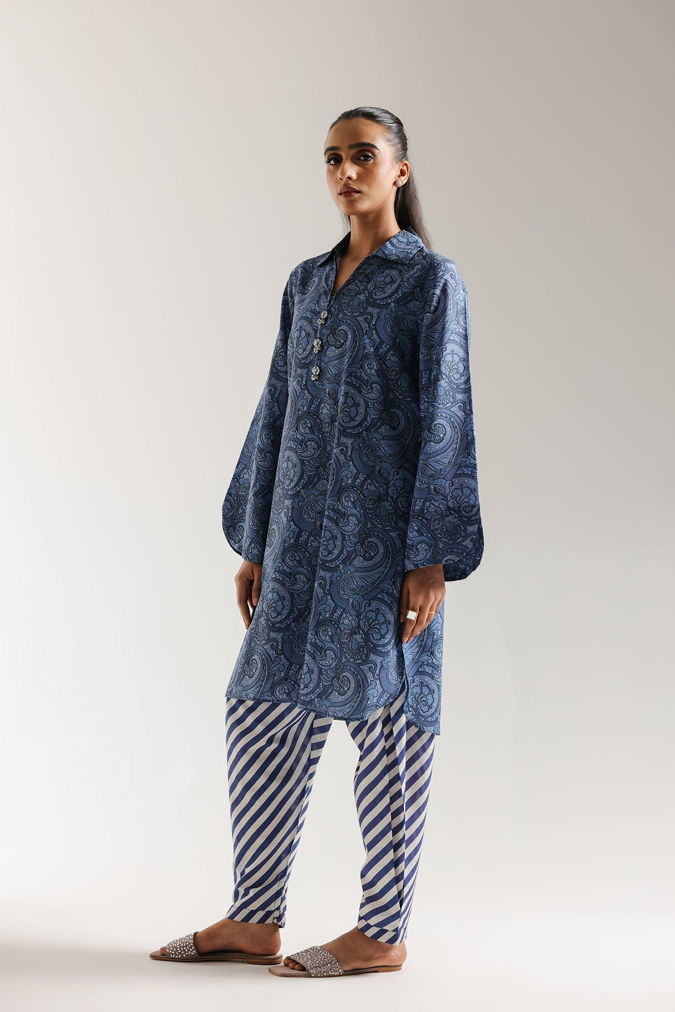 PRINTED SUIT (E6686/102/624)