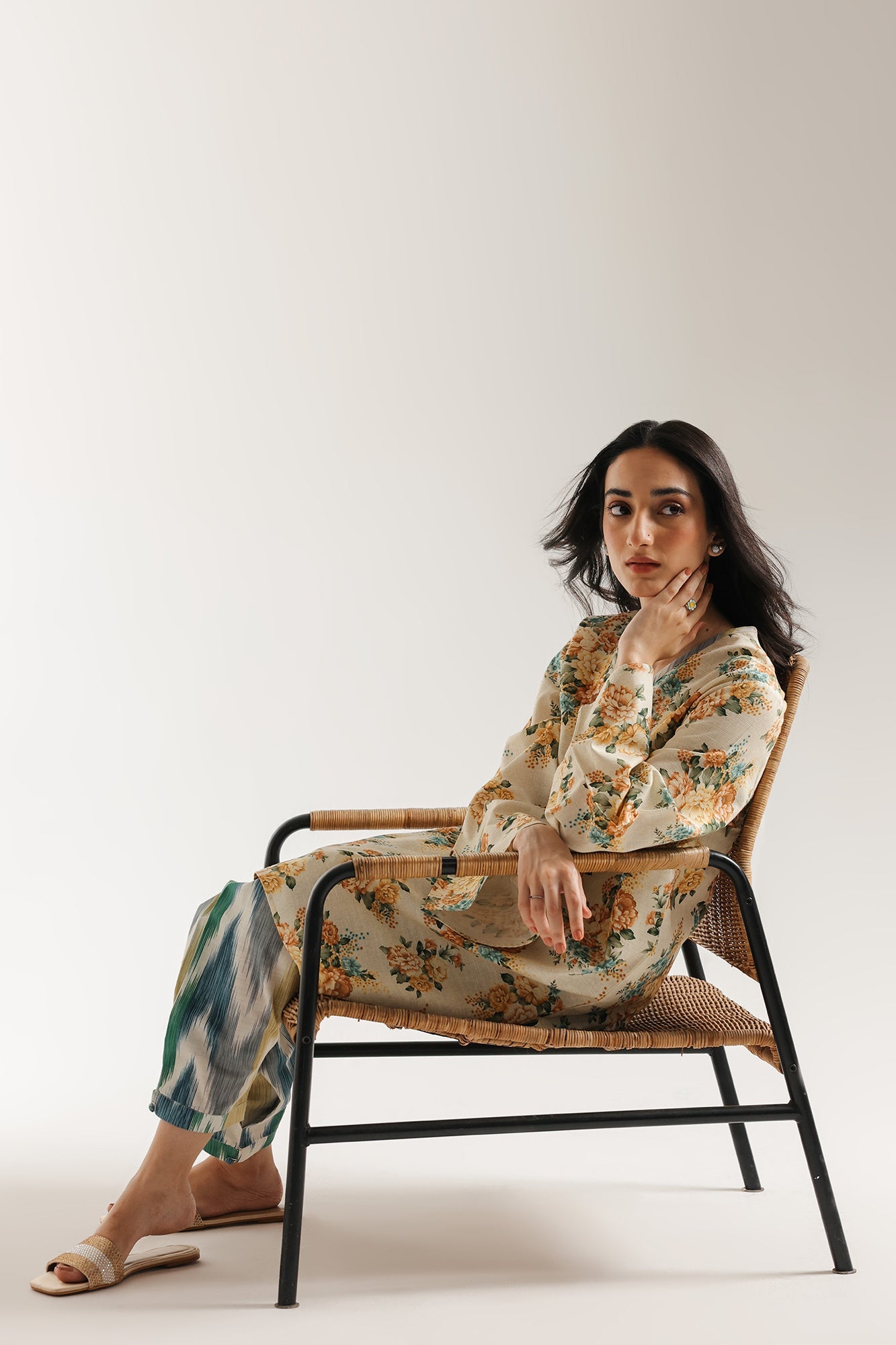 PRINTED SUIT (E7069/102/110)