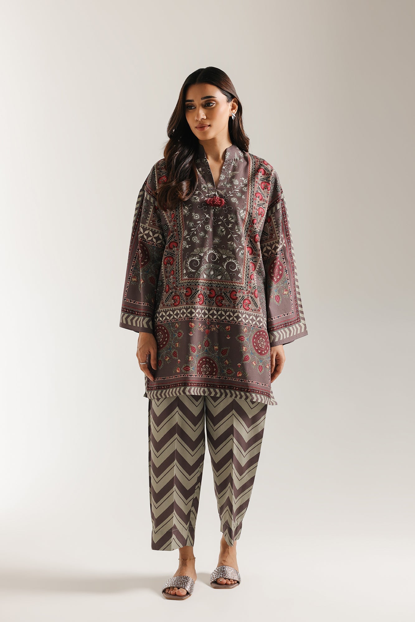 PRINTED SUIT (E7124/102/403)