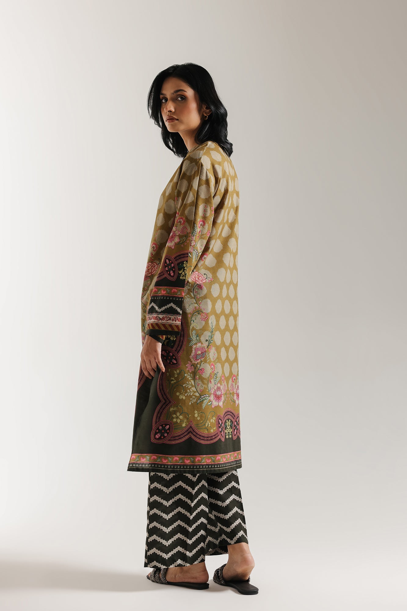 PRINTED SUIT (E7128/102/117)