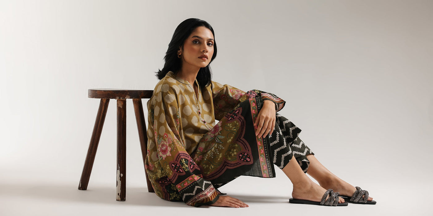 PRINTED SUIT (E7128/102/117)