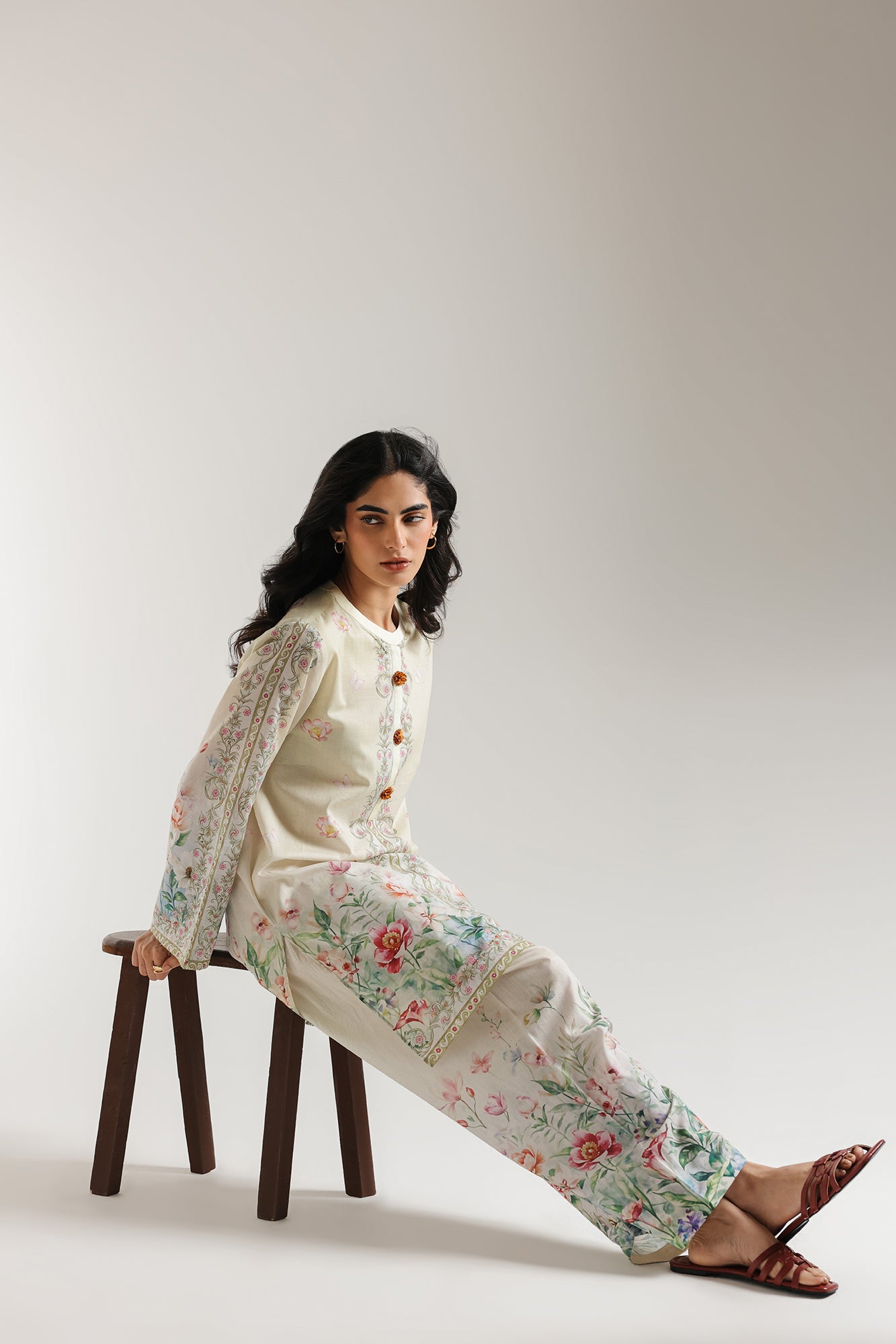 PRINTED SUIT (E7162/102/110)