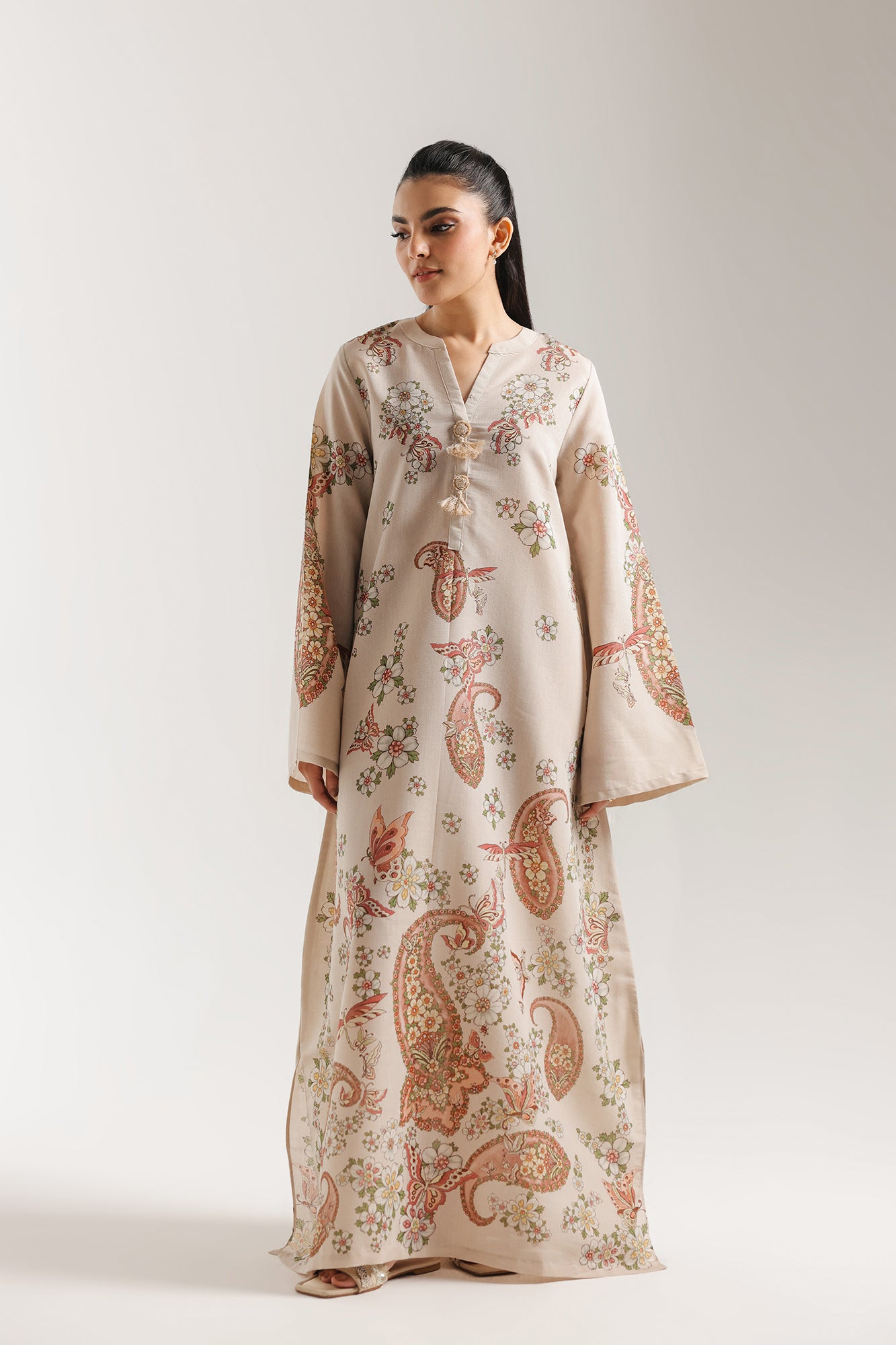 EMBROIDERED DRESS (E7527/102/004)