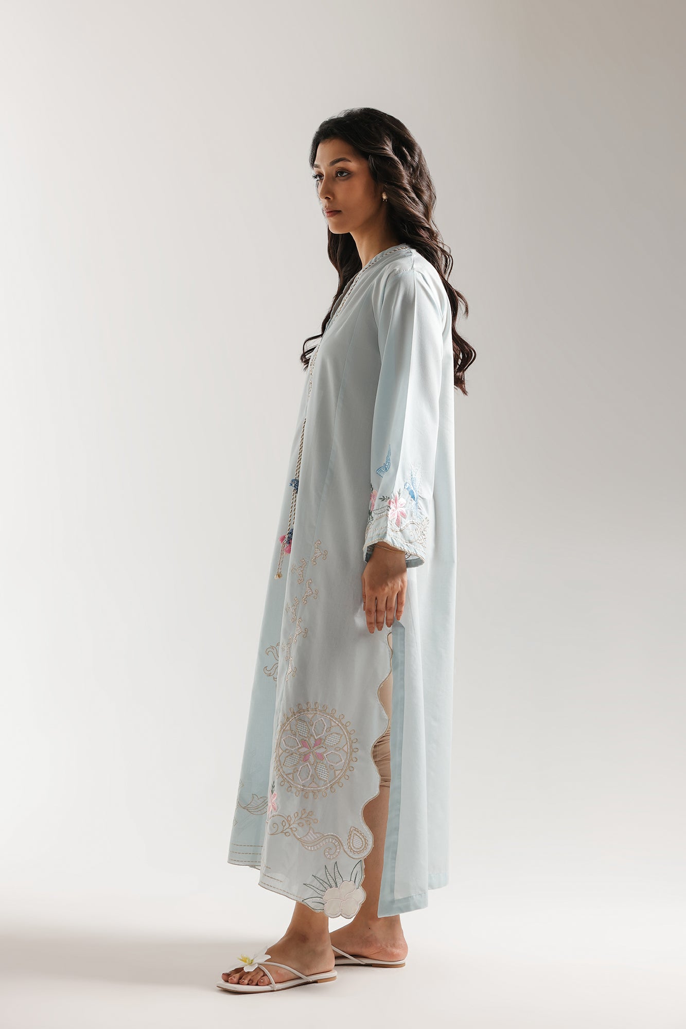 EMBROIDERED DRESS (E7725/102/635)