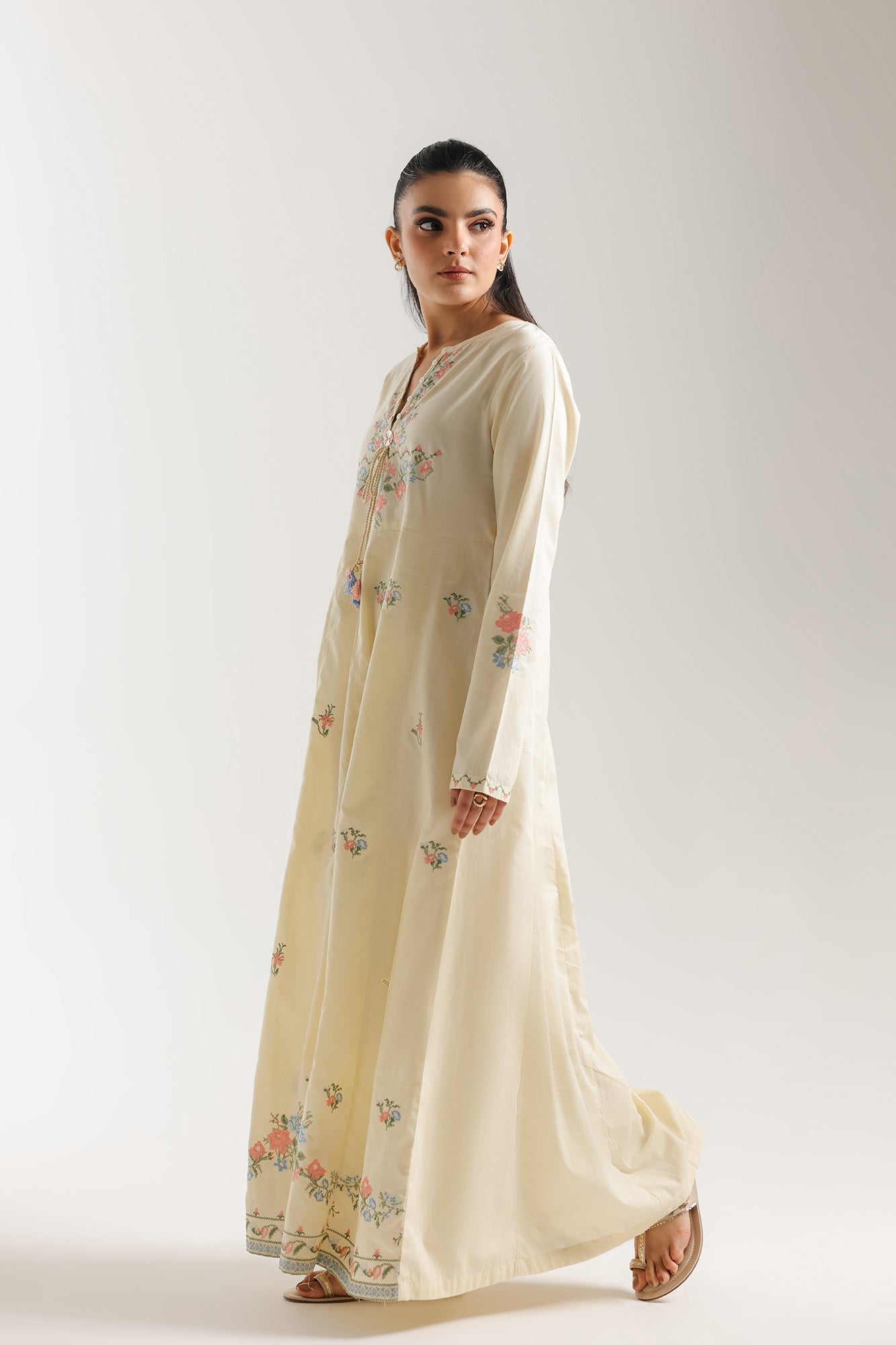 EMBROIDERED DRESS (E7750/102/115)