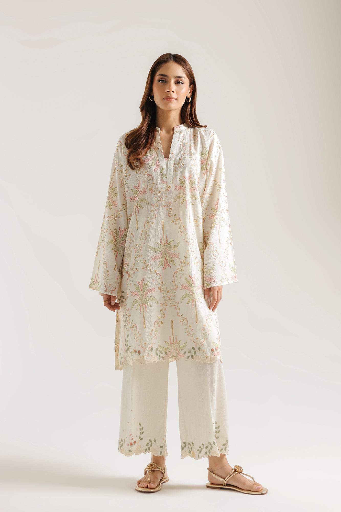 EMBROIDERED SUIT (E7796/102/002)