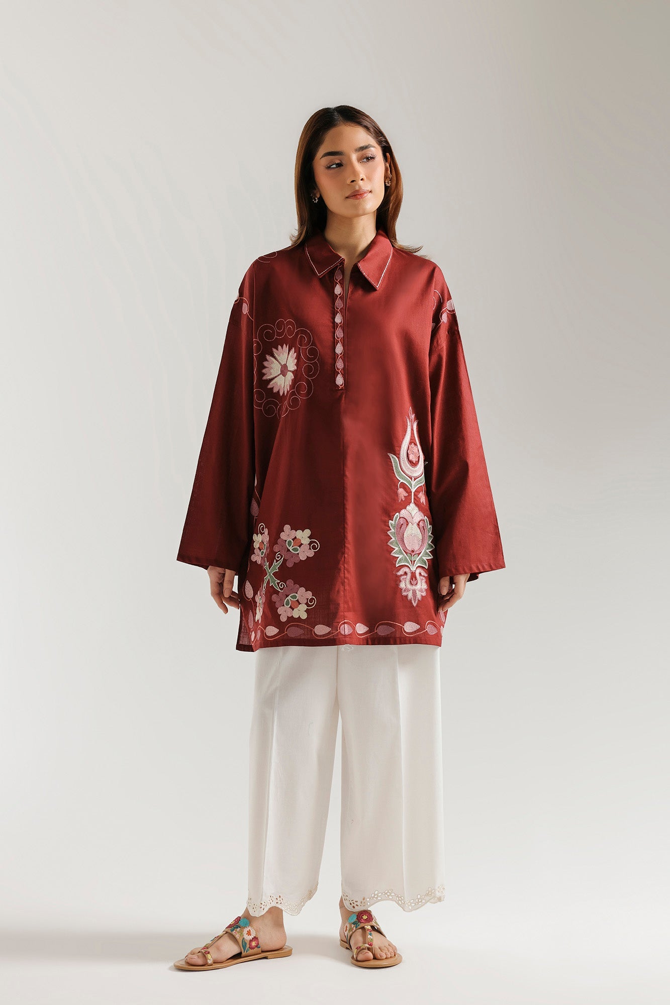 EMBROIDERED KURTI (E7965/102/305)