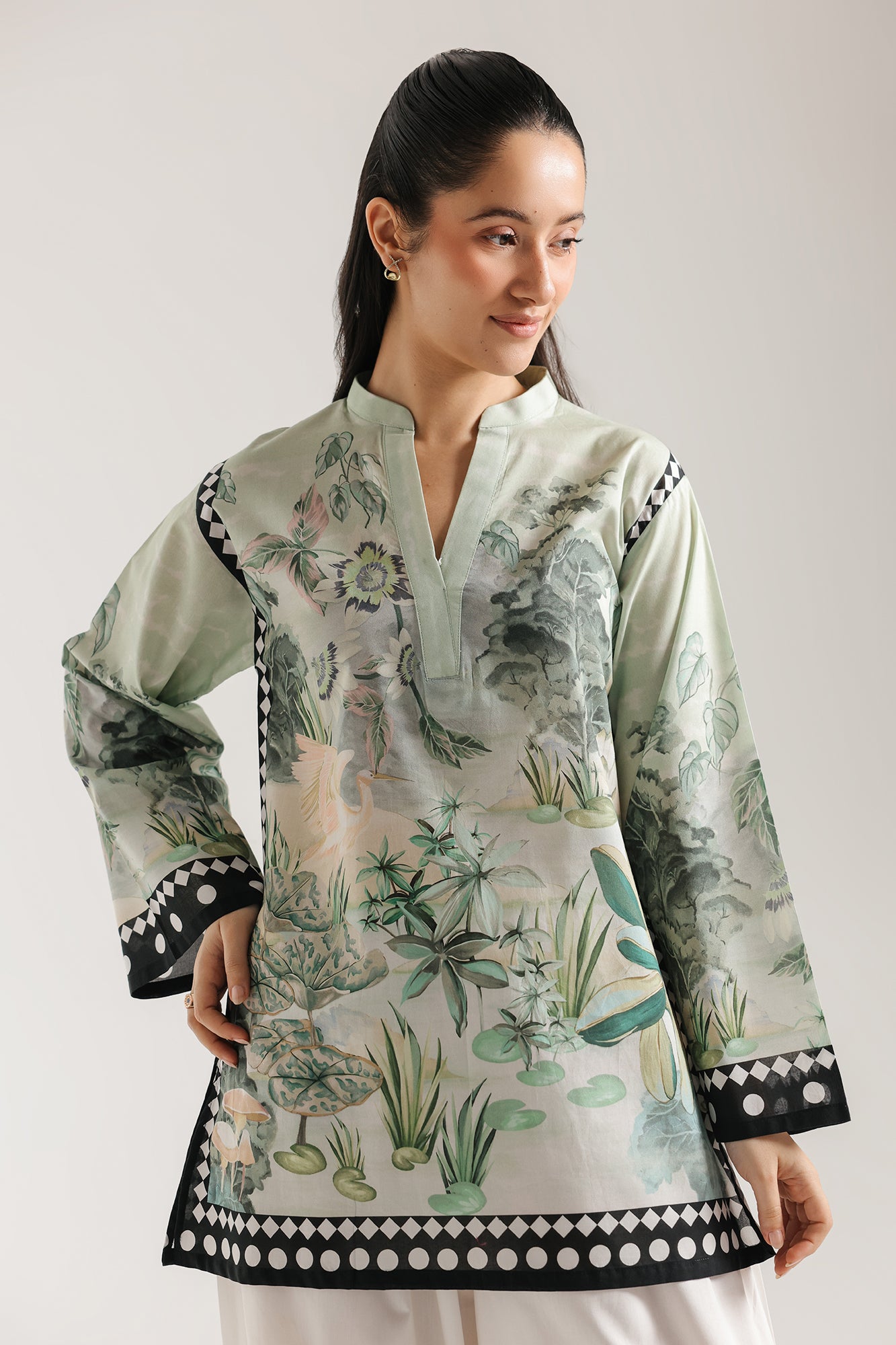 PRINTED KURTI (E7973/102/130)