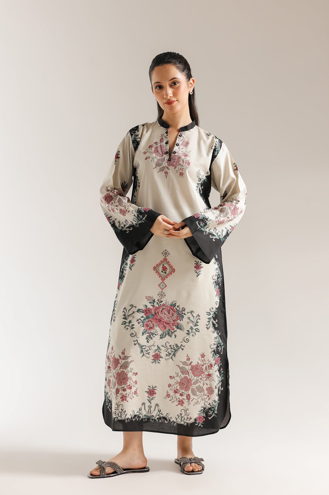 PRINTED KAFTAN (E8075/102/005)