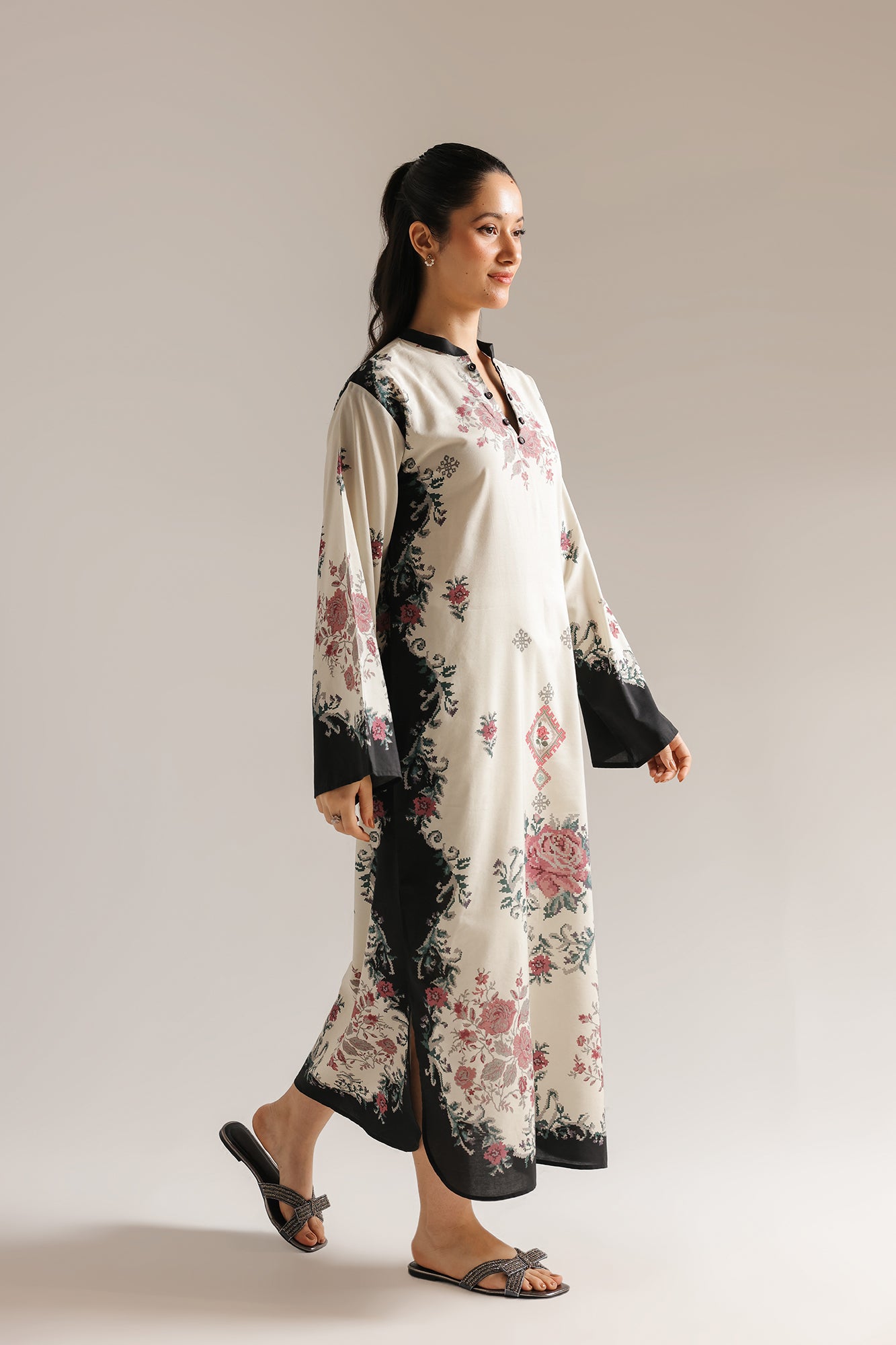 PRINTED KAFTAN (E8075/102/005)