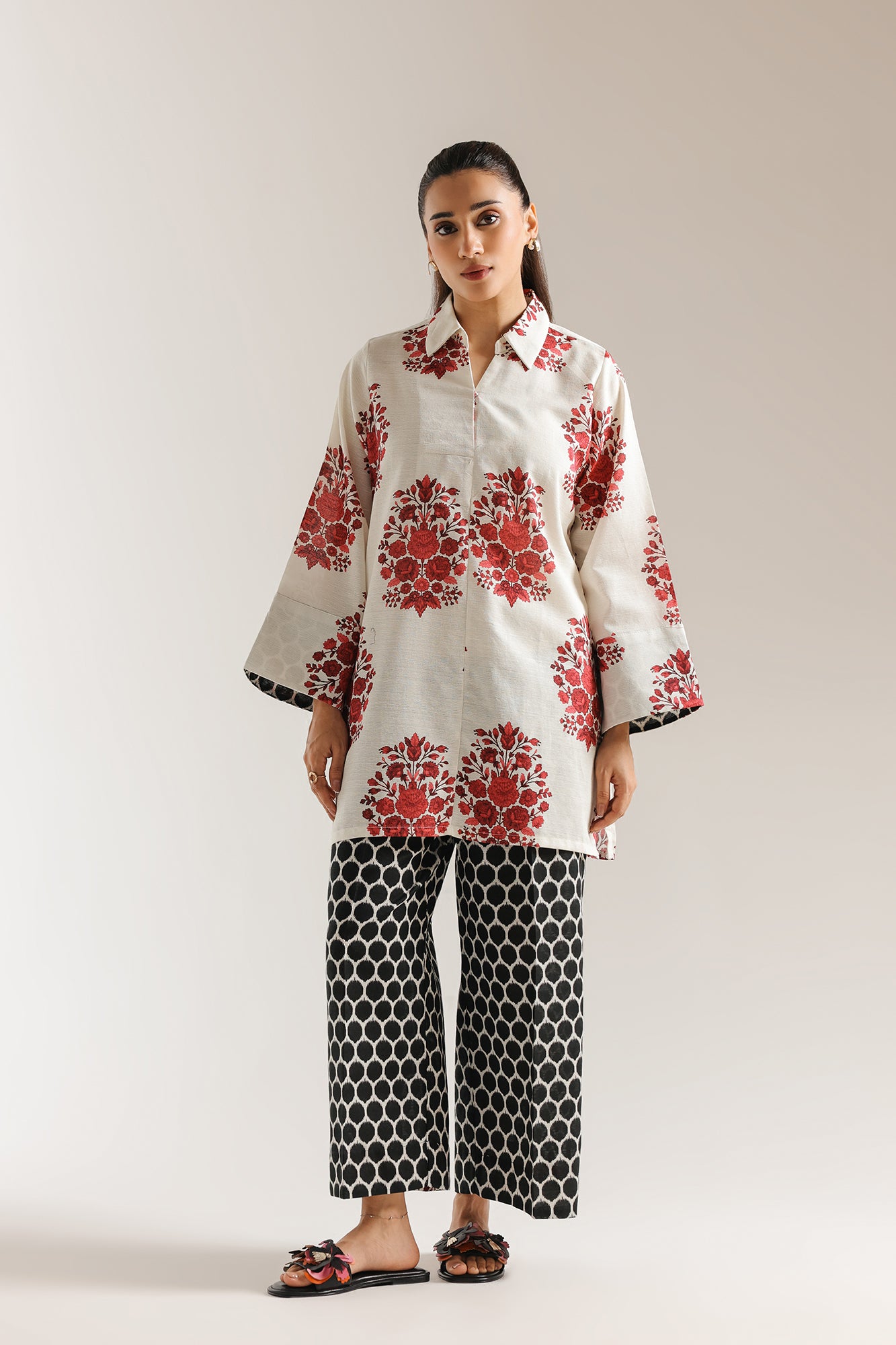 PRINTED SUIT (E8102/102/002)