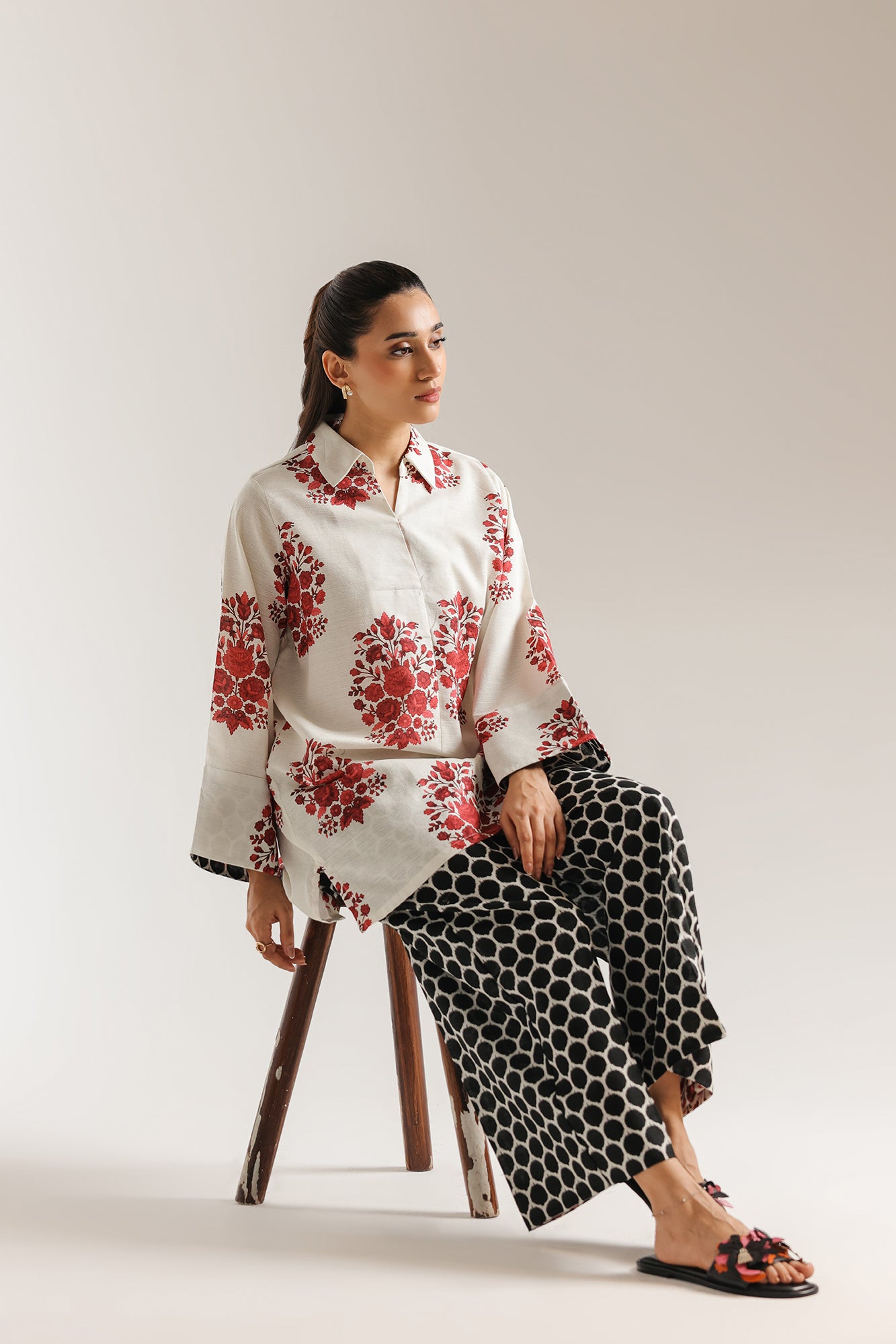 PRINTED SUIT (E8102/102/002)