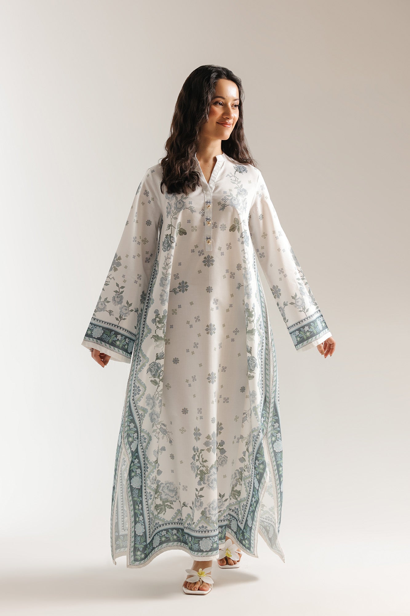 PRINTED KAFTAN (E8113/102/001)