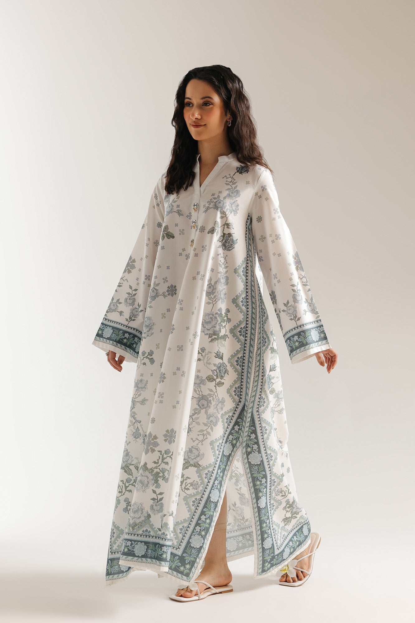 PRINTED KAFTAN (E8113/102/001)