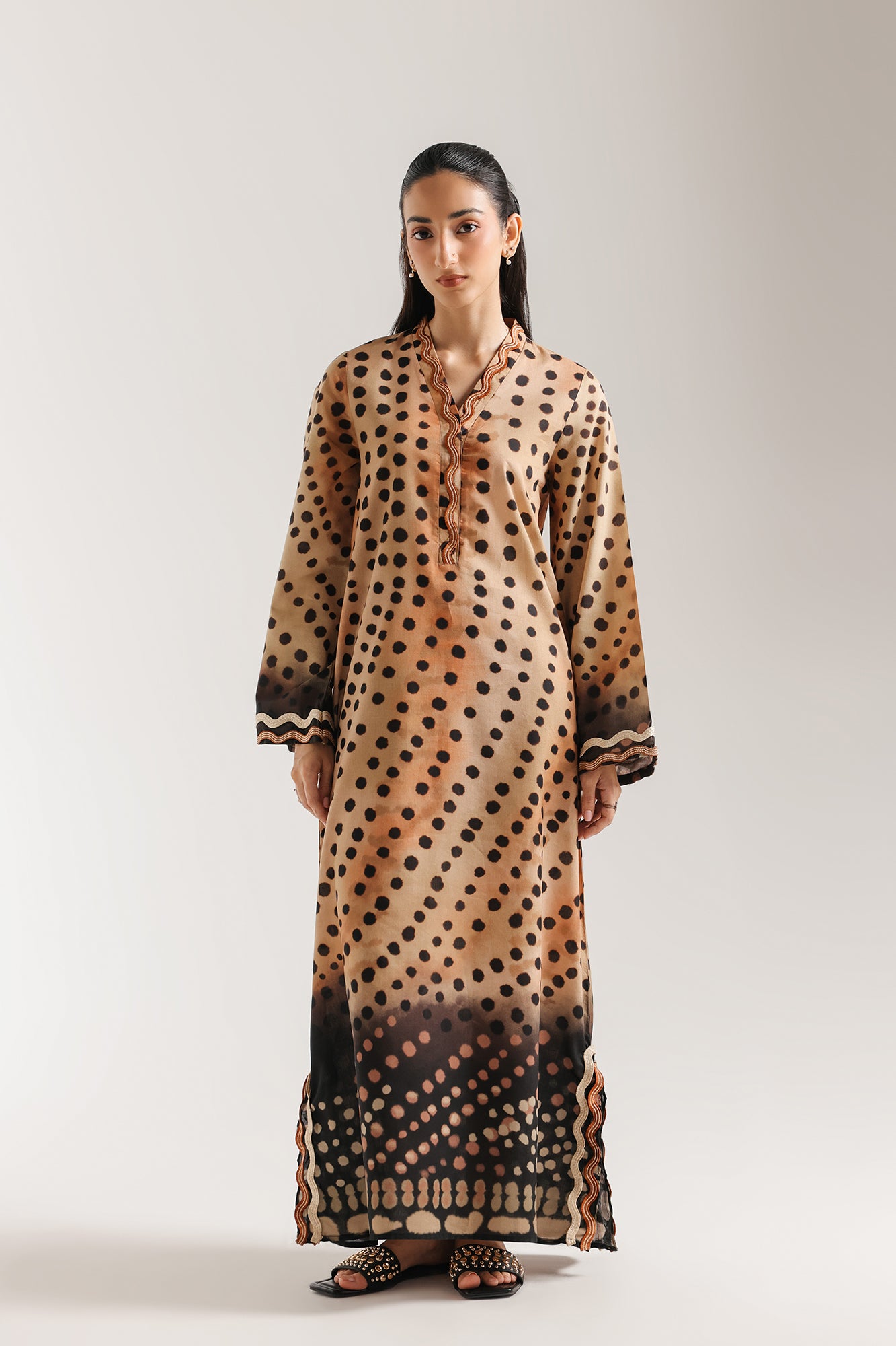 PRINTED KAFTAN (E8140/102/223)